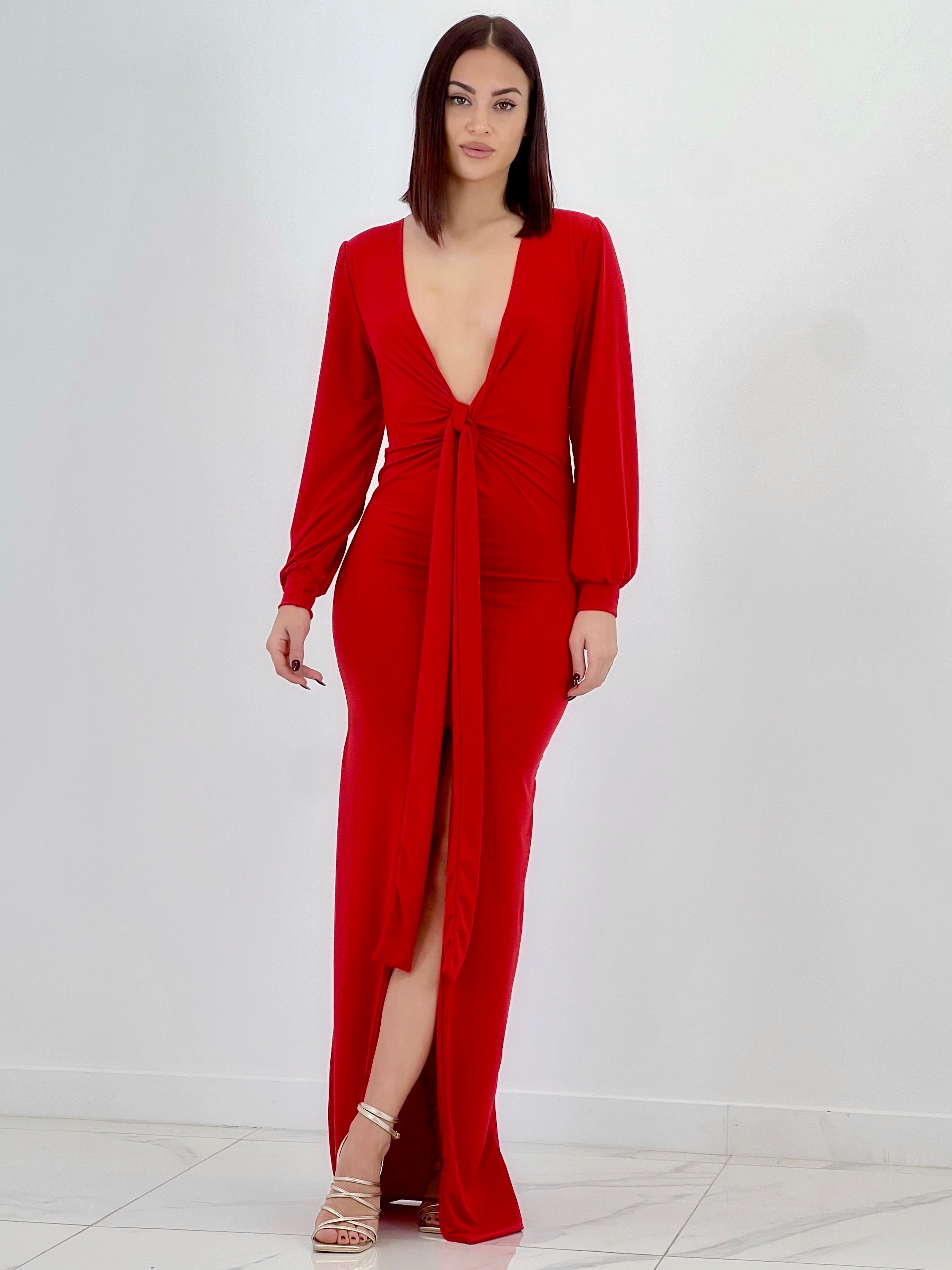 Vestido anudado Mariela