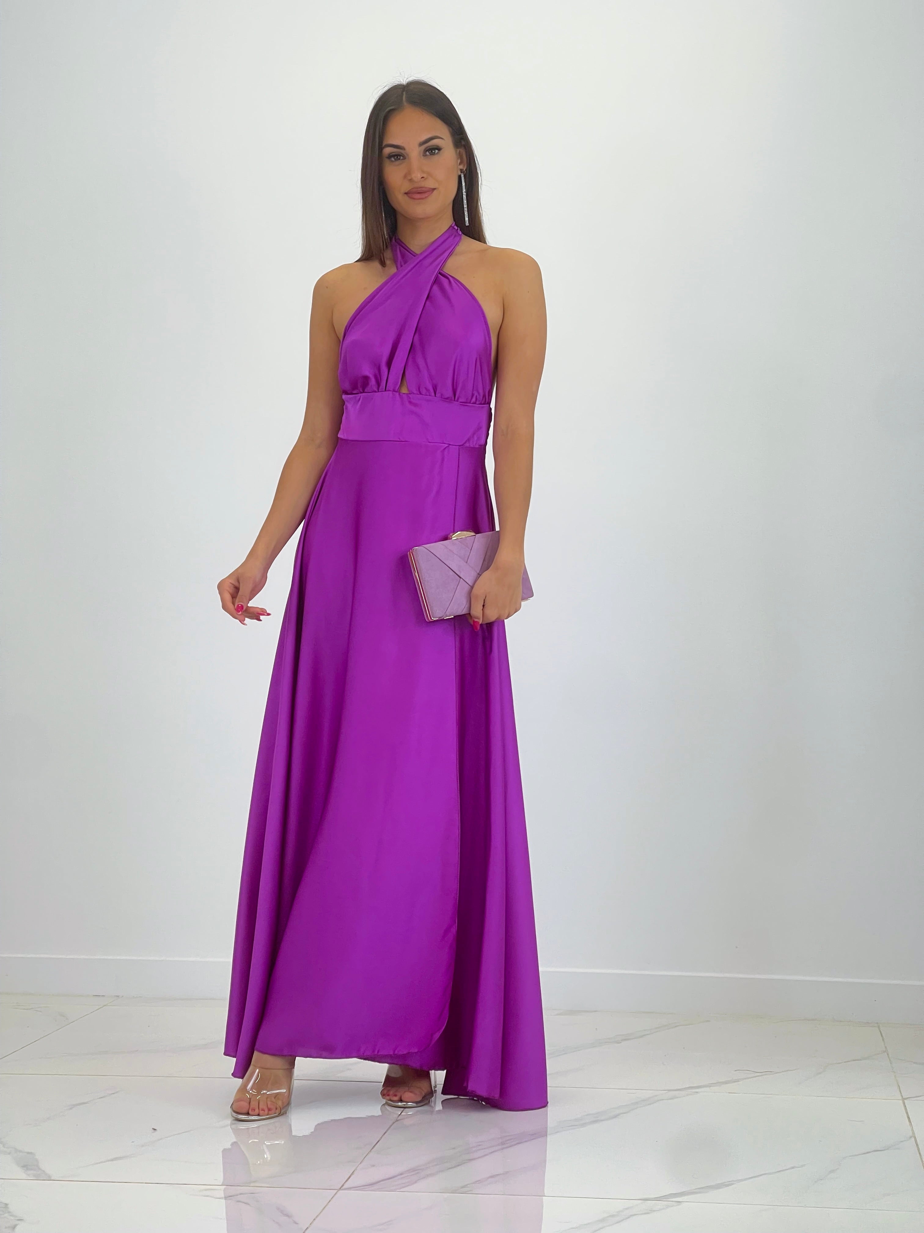 Vestido satinado multiposición - Zebra&Maduixa®