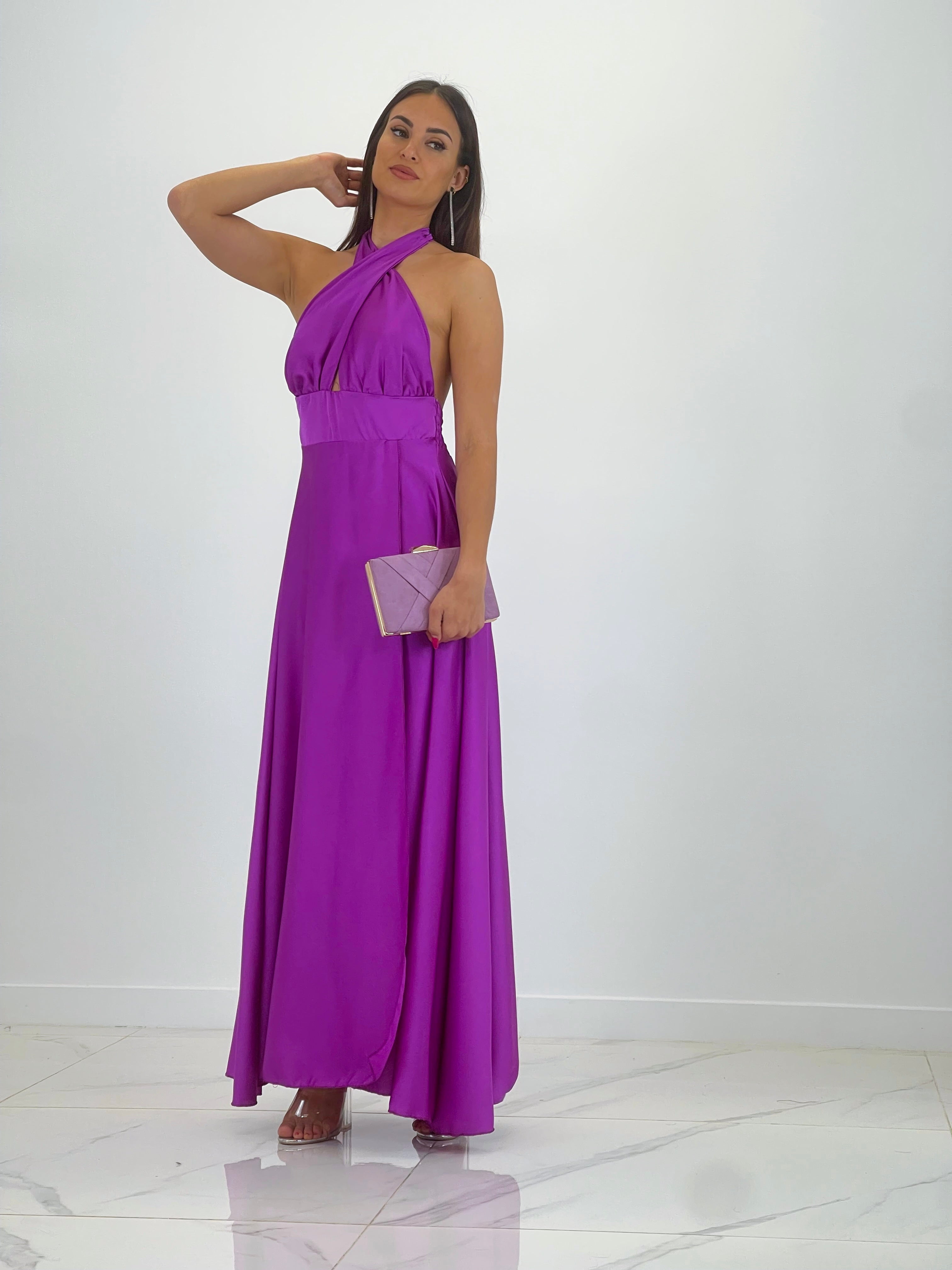 Vestido satinado multiposición - Zebra&Maduixa®