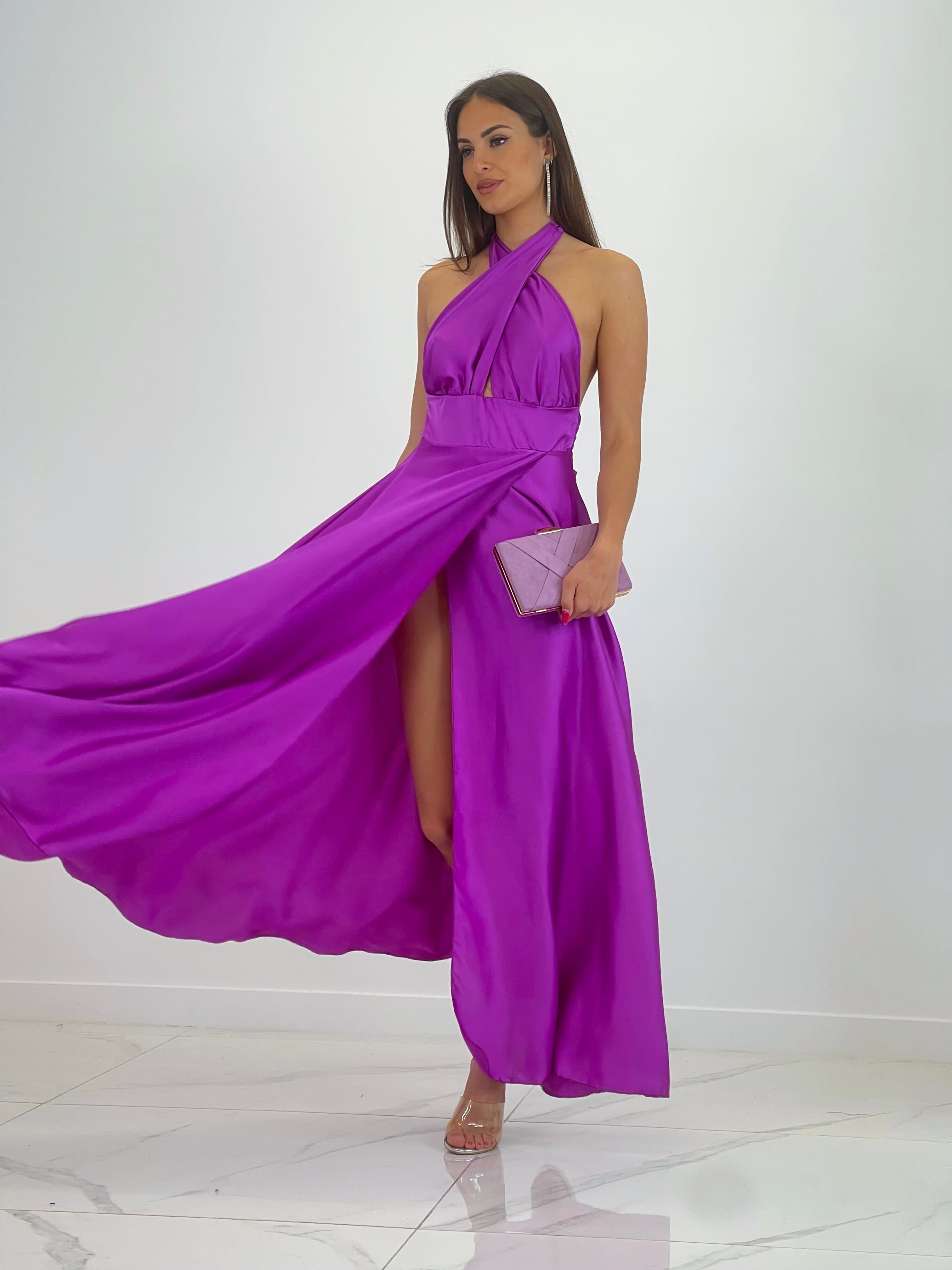 Vestido satinado multiposición - Zebra&Maduixa®