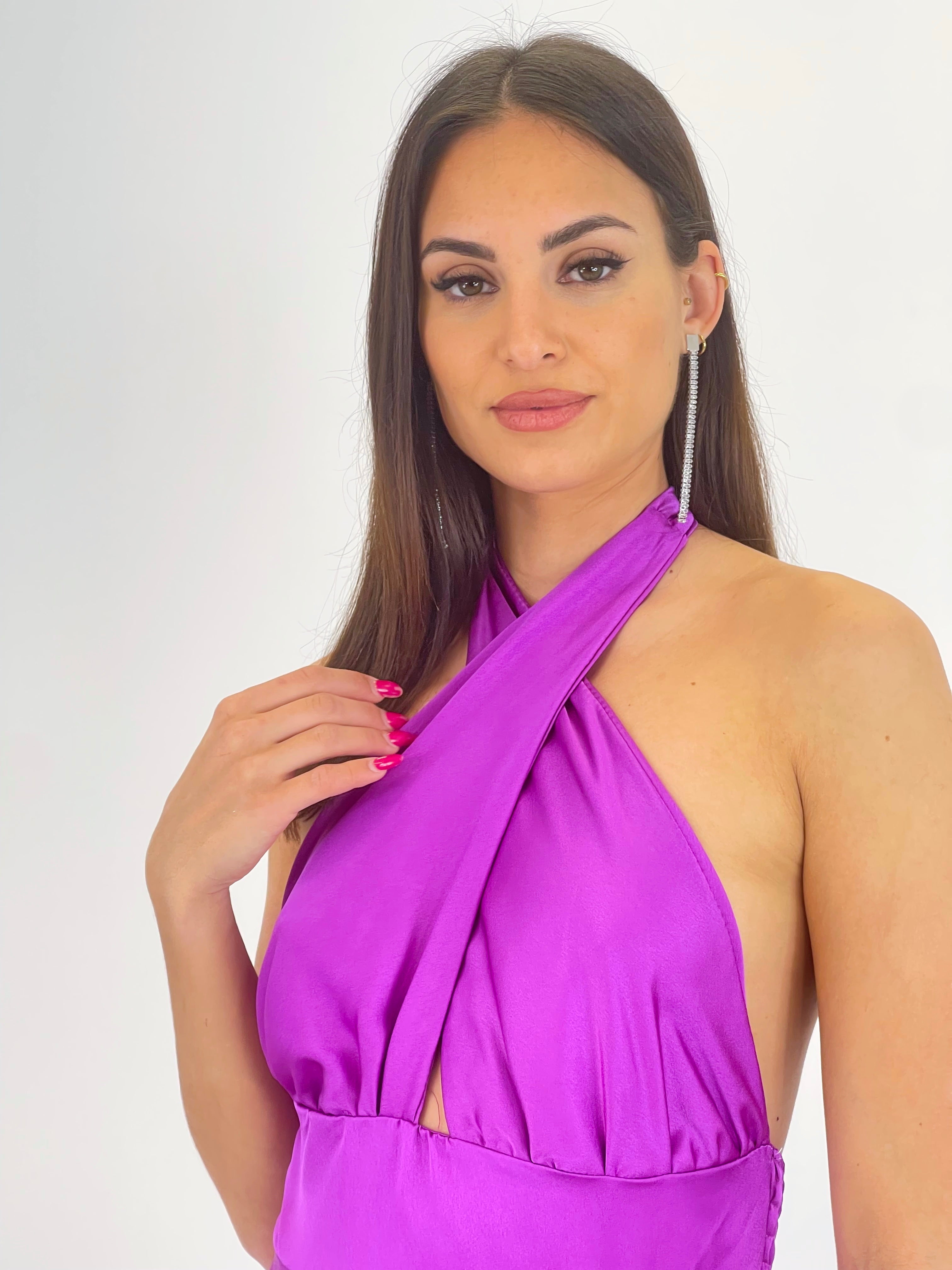 Vestido satinado multiposición - Zebra&Maduixa®