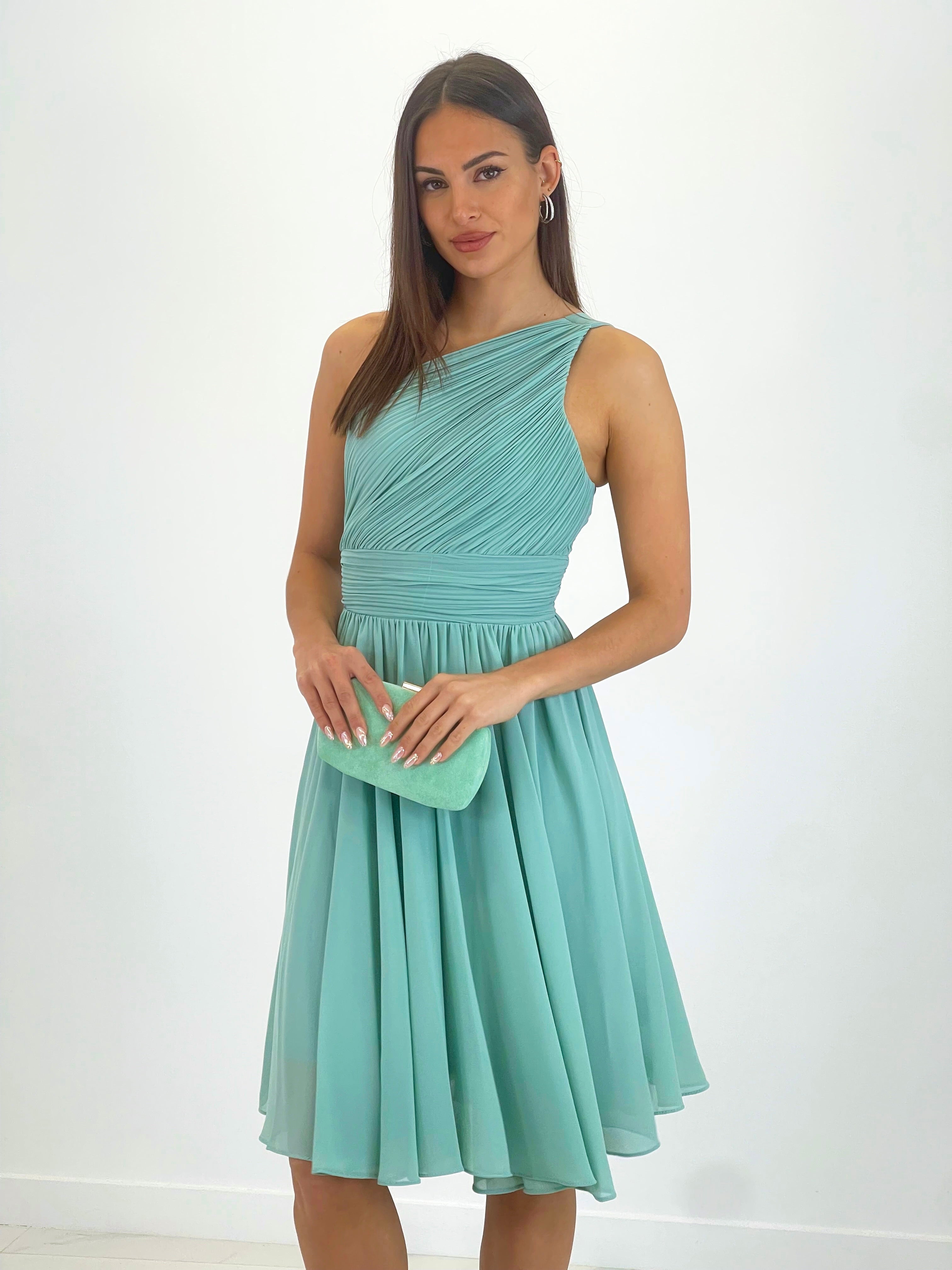 Vestido drapeado romano Corto - Zebra&Maduixa®