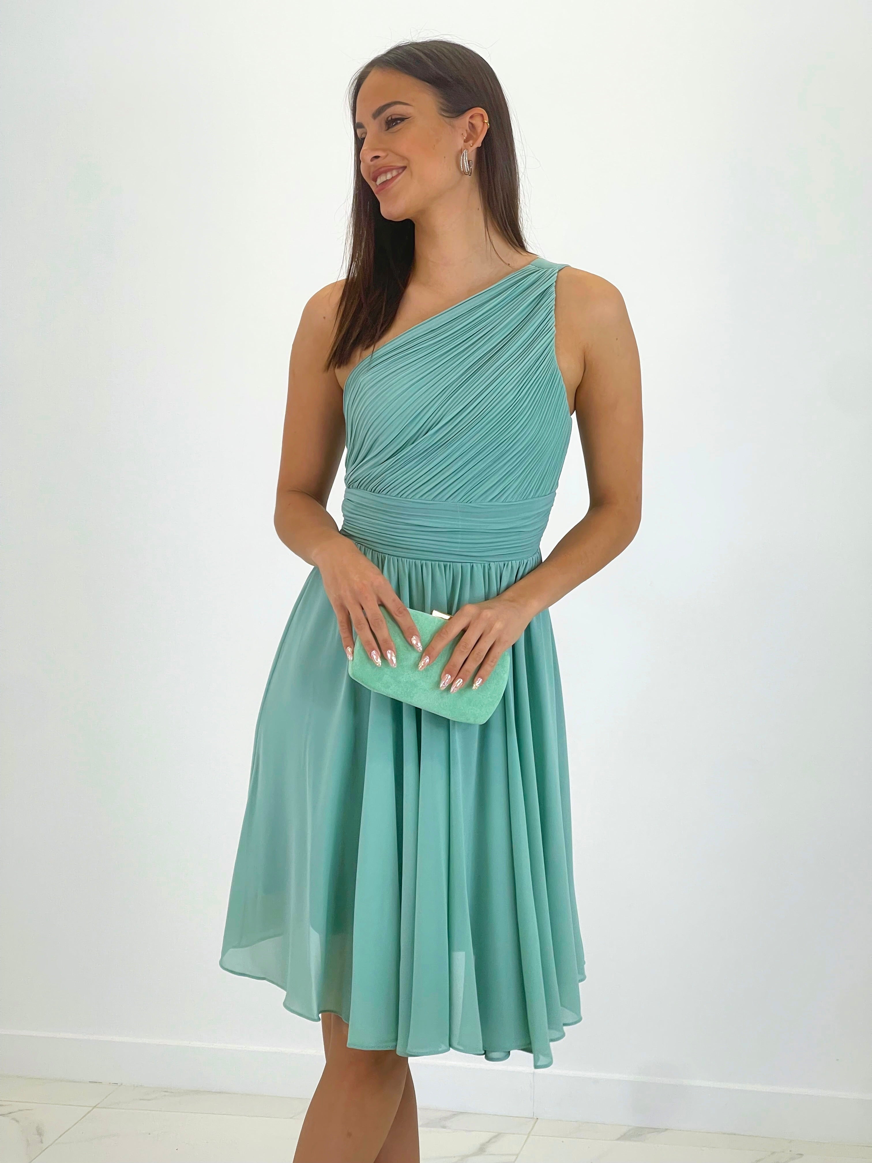 Vestido drapeado romano Corto - Zebra&Maduixa®