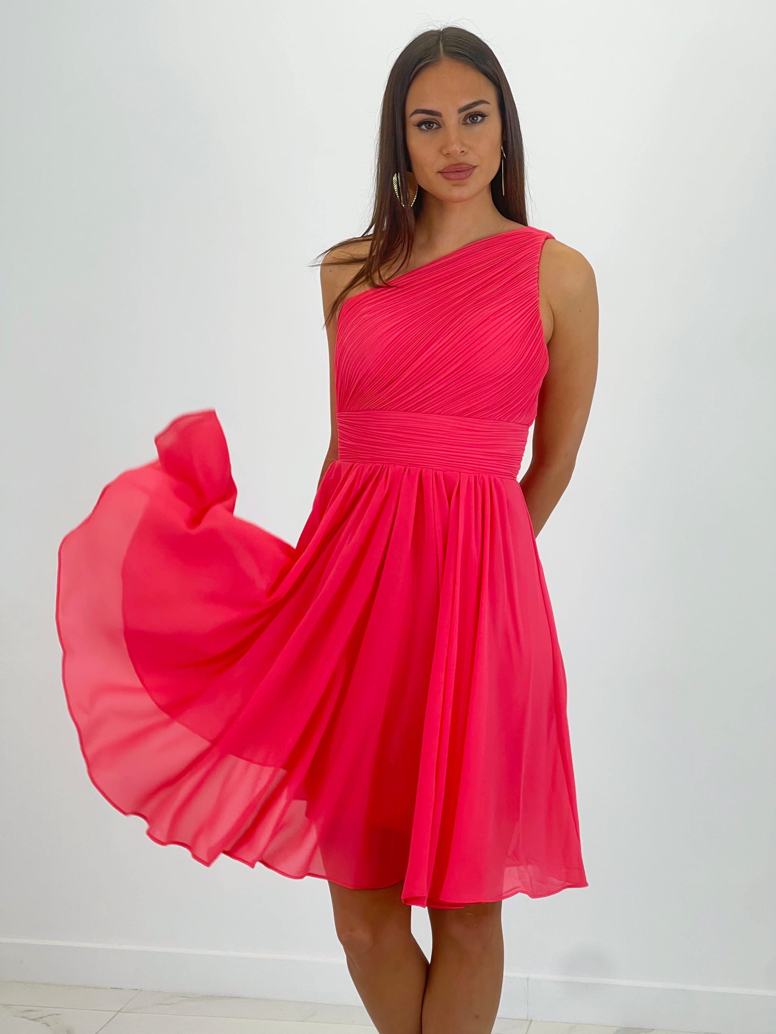 Vestido drapeado romano Corto - Zebra&Maduixa®