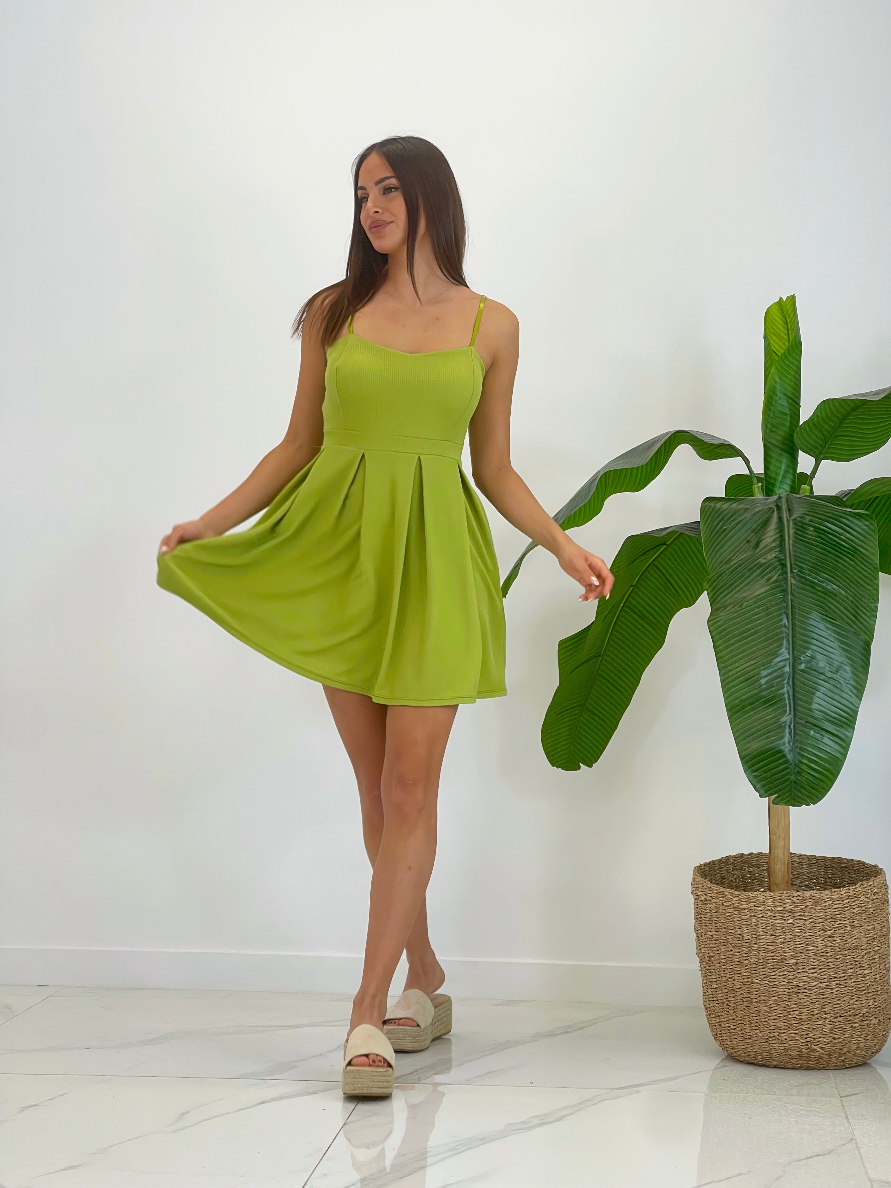 Vestido corsé pinzas Demi