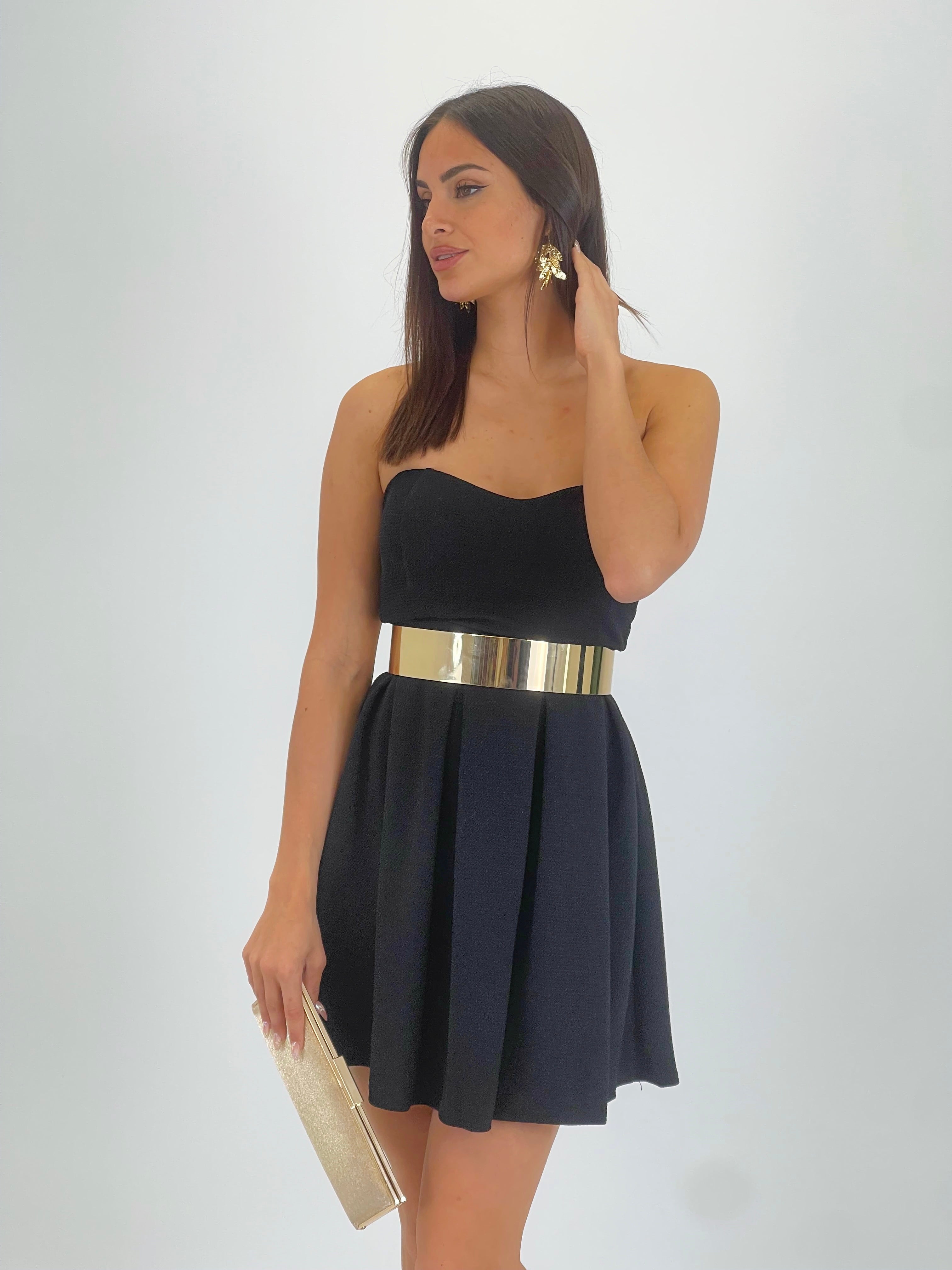 Vestido corsé pinzas Demi