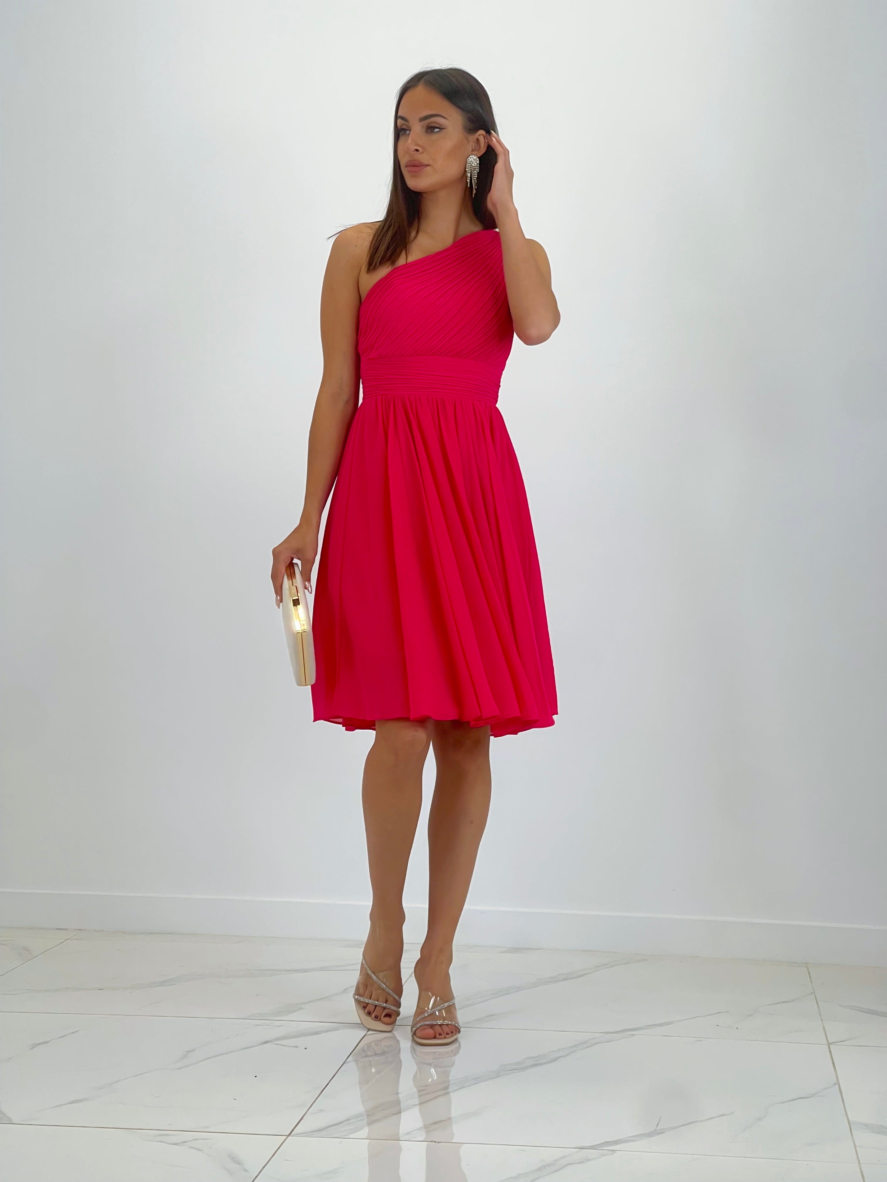 Vestido drapeado romano Corto - Zebra&Maduixa®