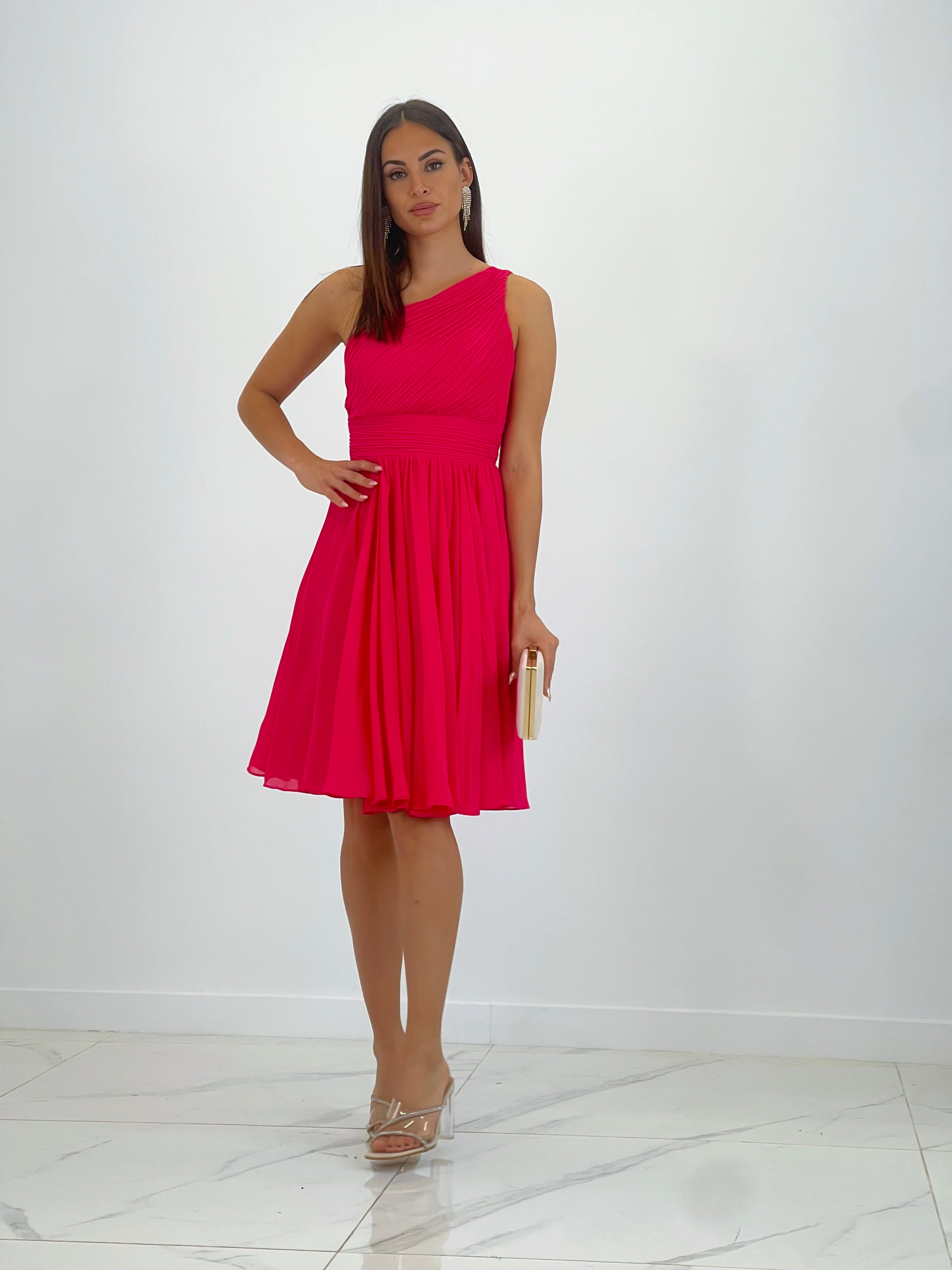 Vestido drapeado romano Corto - Zebra&Maduixa®