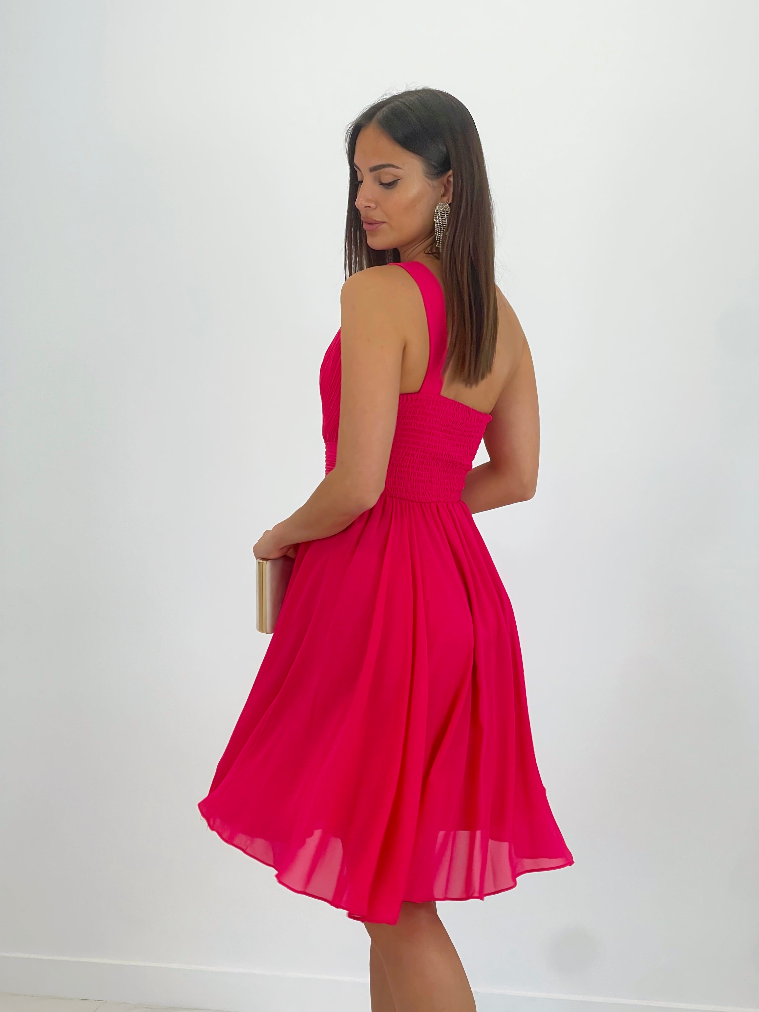 Vestido drapeado romano Corto - Zebra&Maduixa®