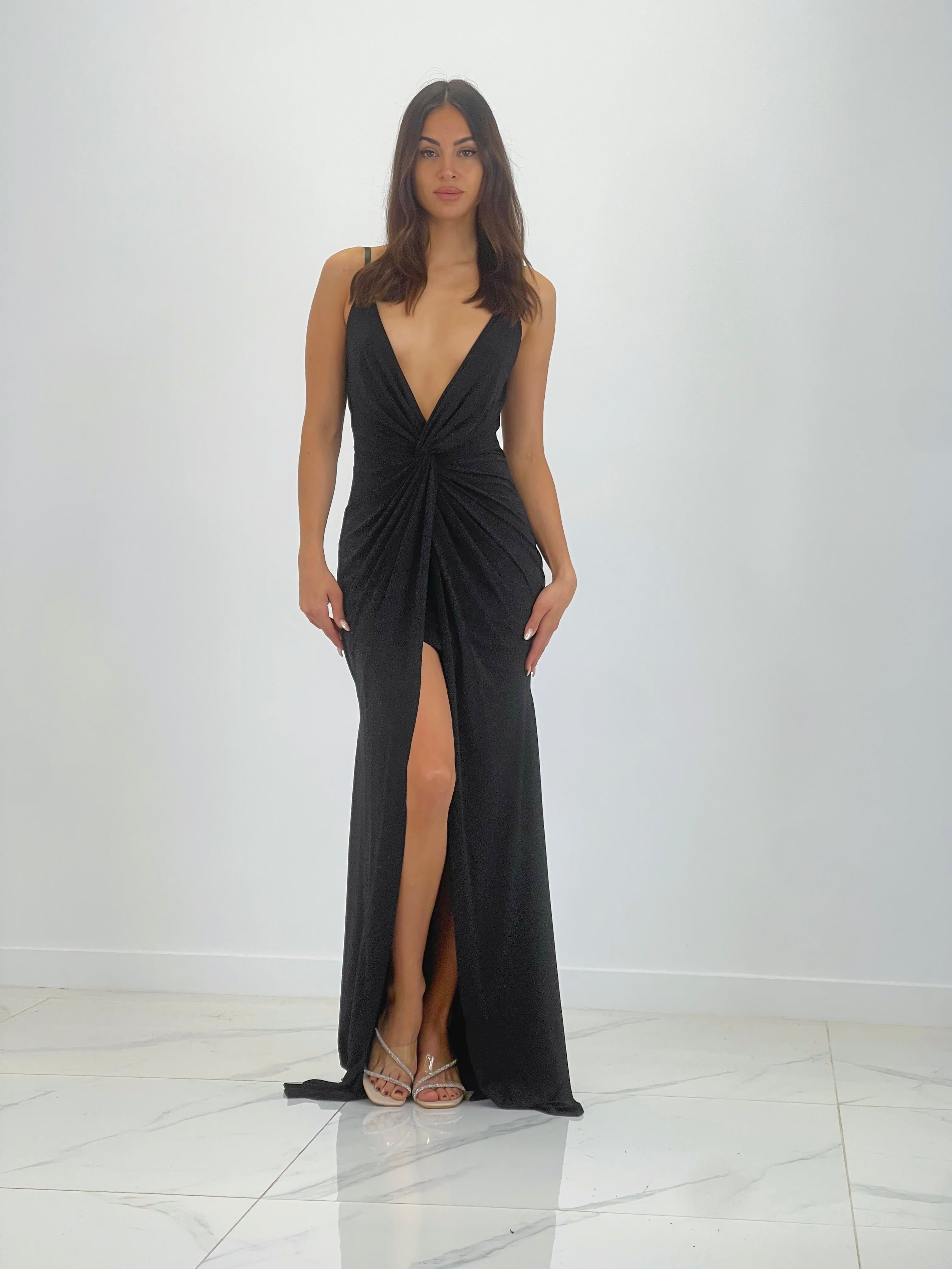 Vestido tirantes nudo Raquel
