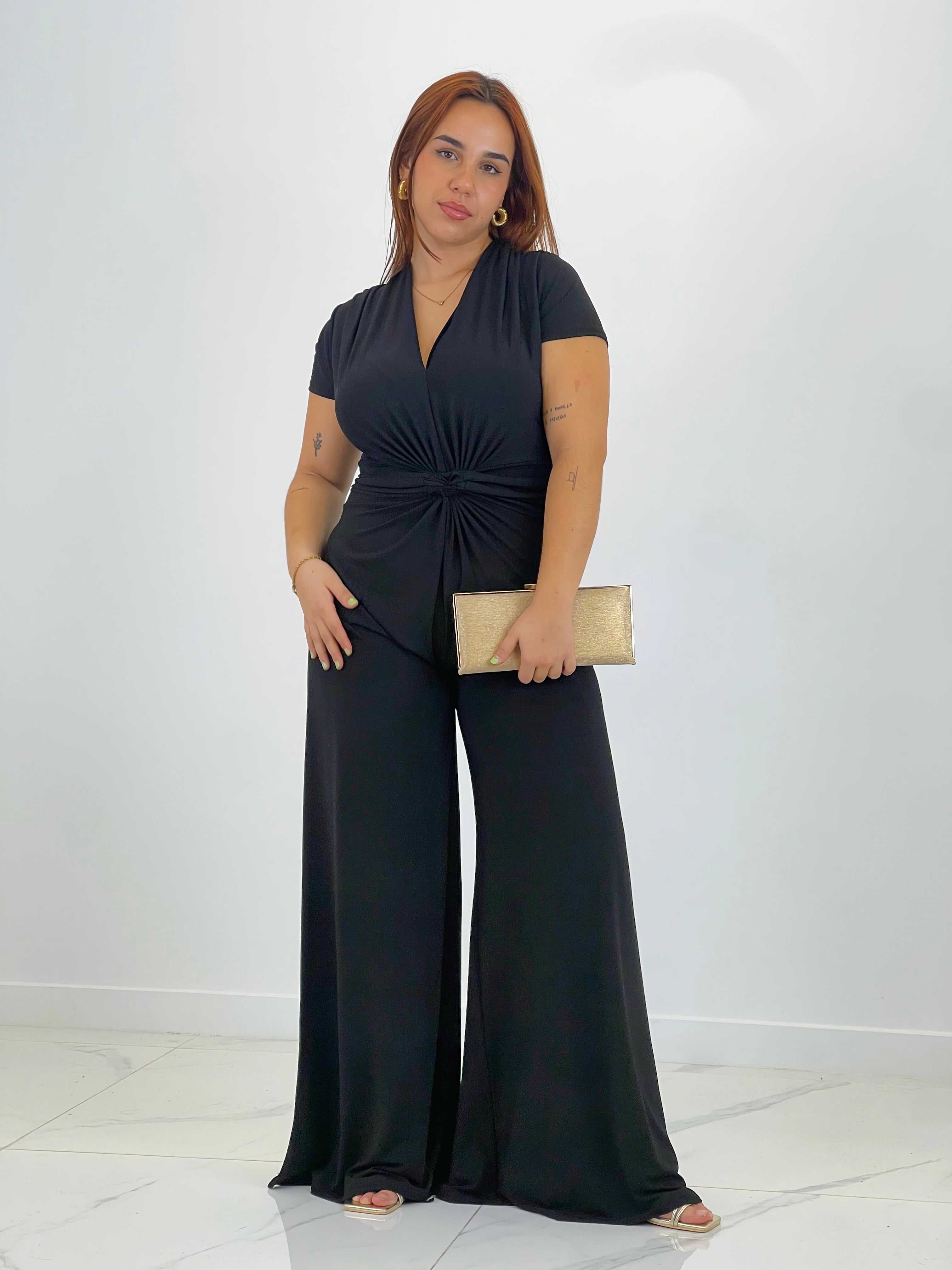 Mono fruncido manga corta