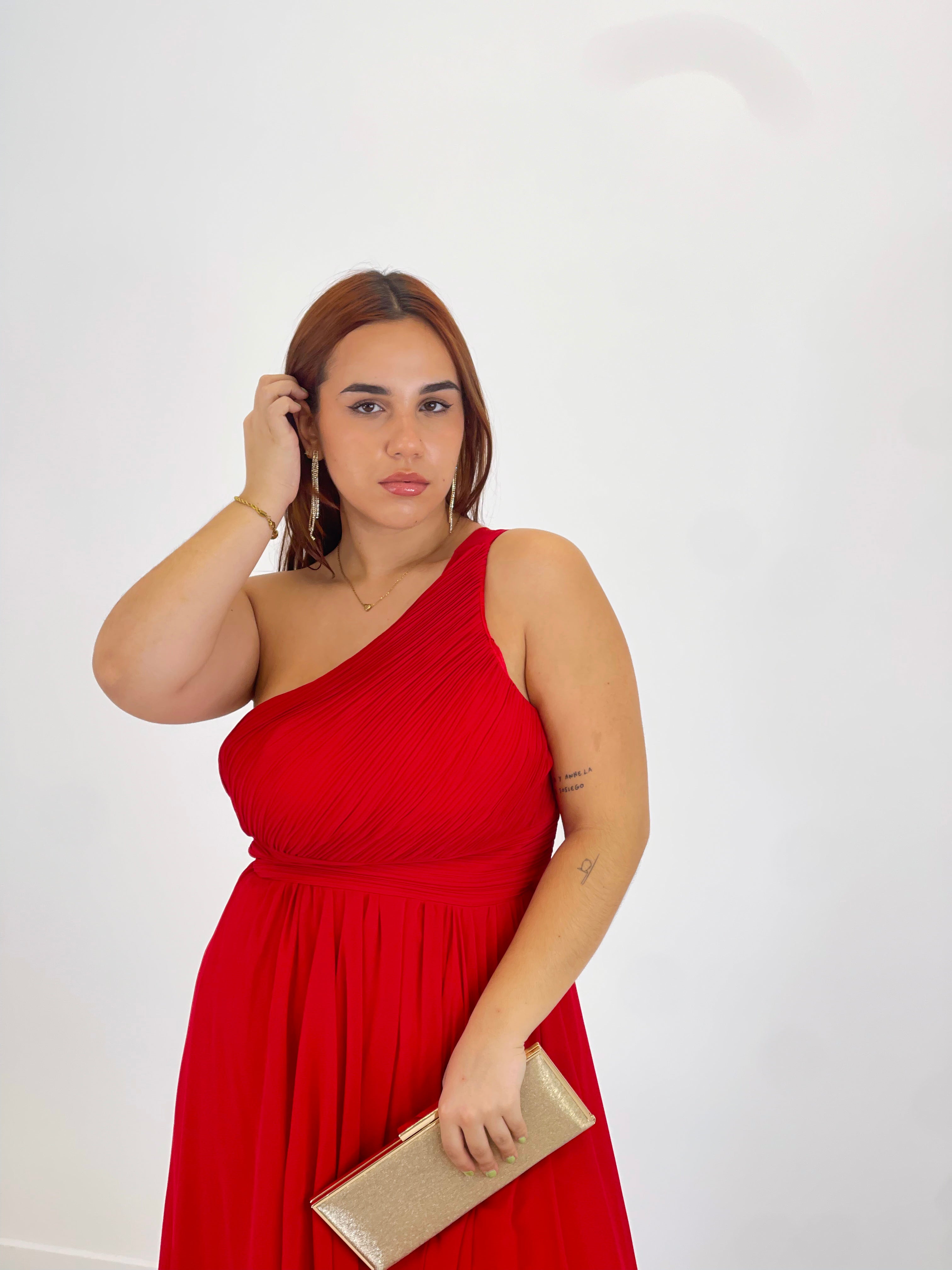 Vestido drapeado romano Corto - Zebra&Maduixa®