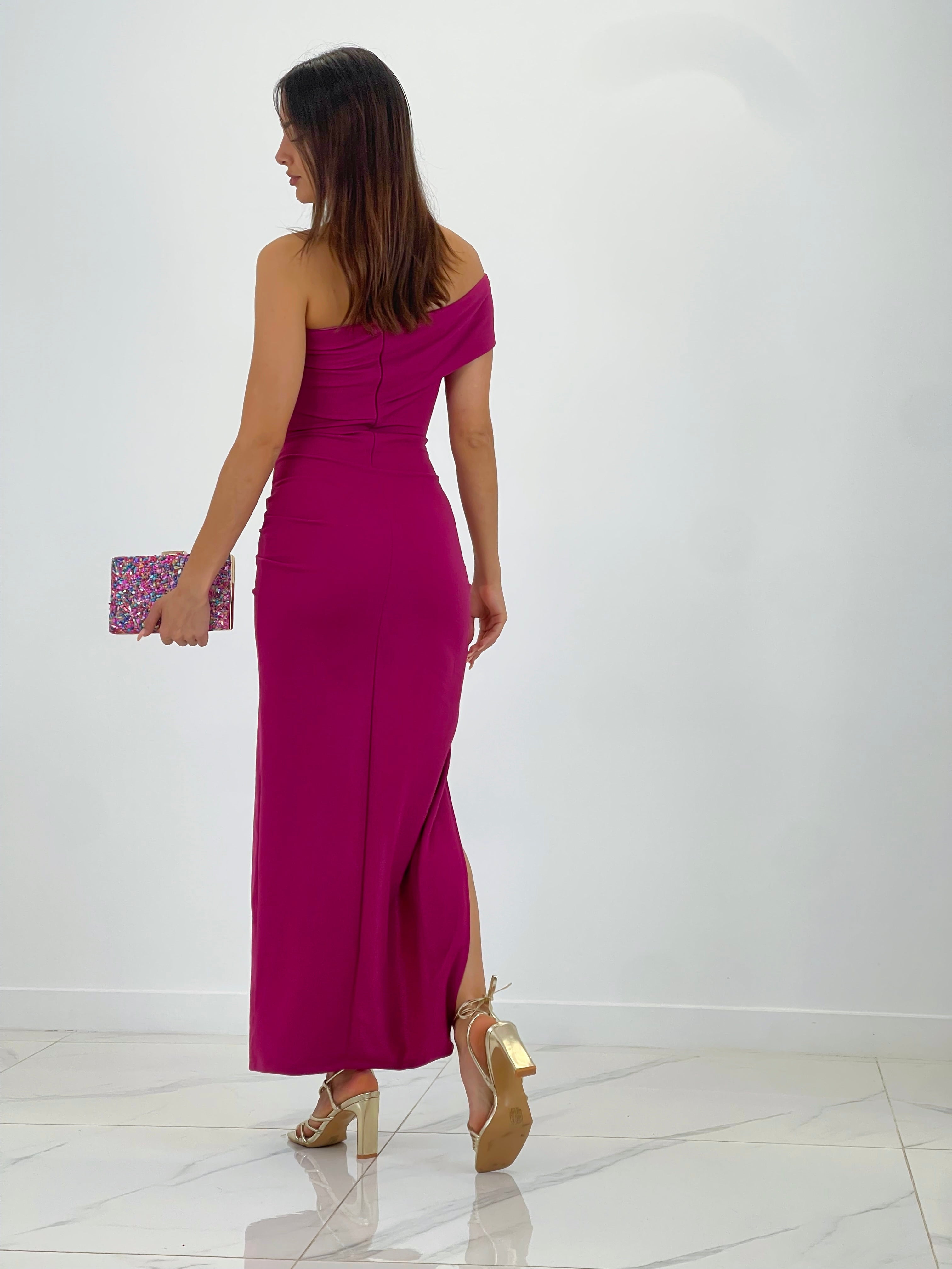 Vestido palabra de honor Stefania