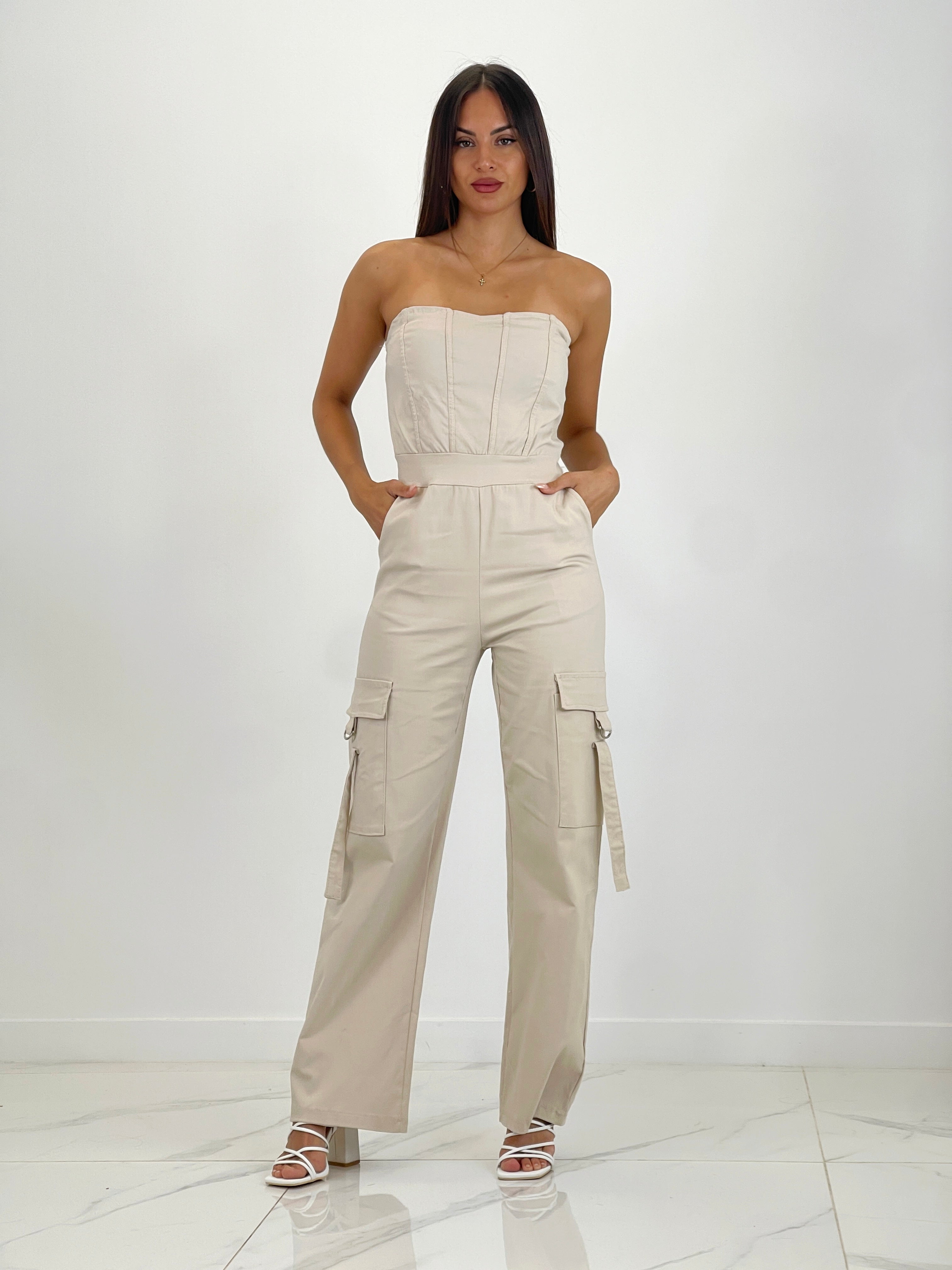 Mono corset cargo Janis
