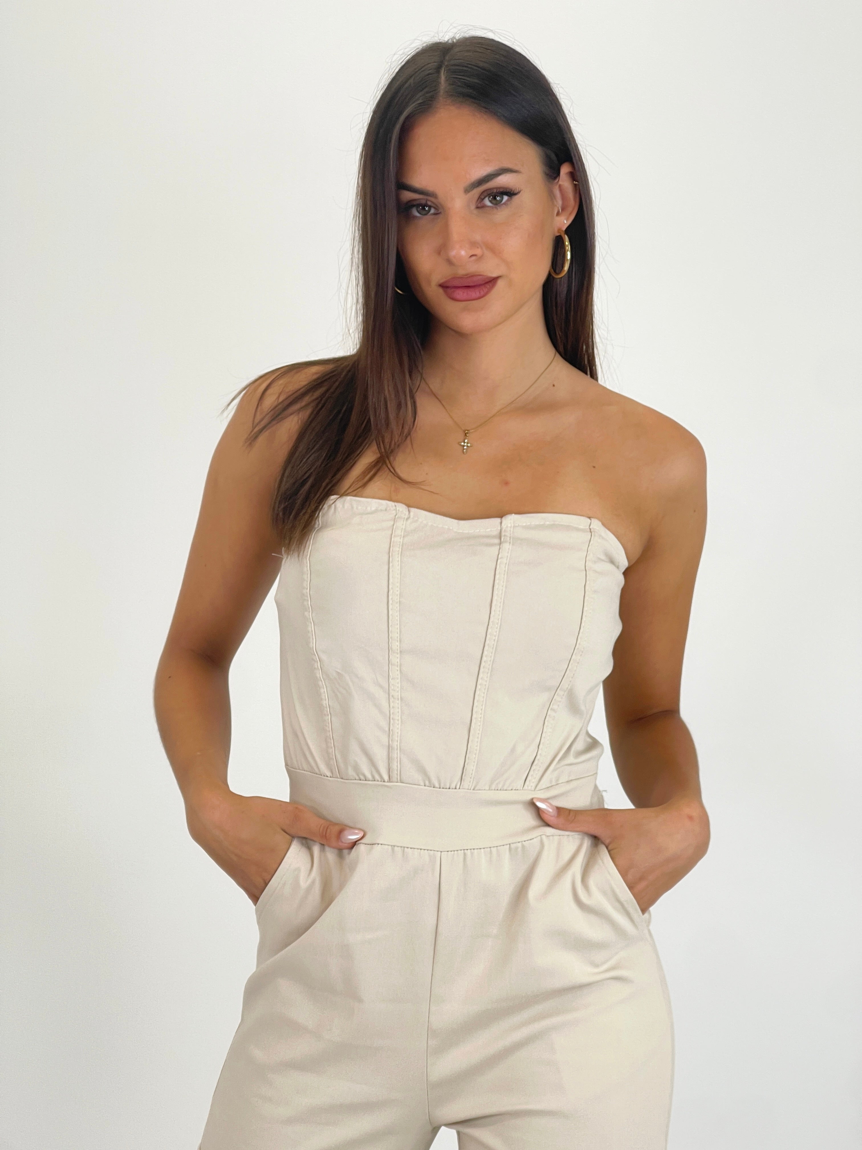 Mono corset cargo Janis