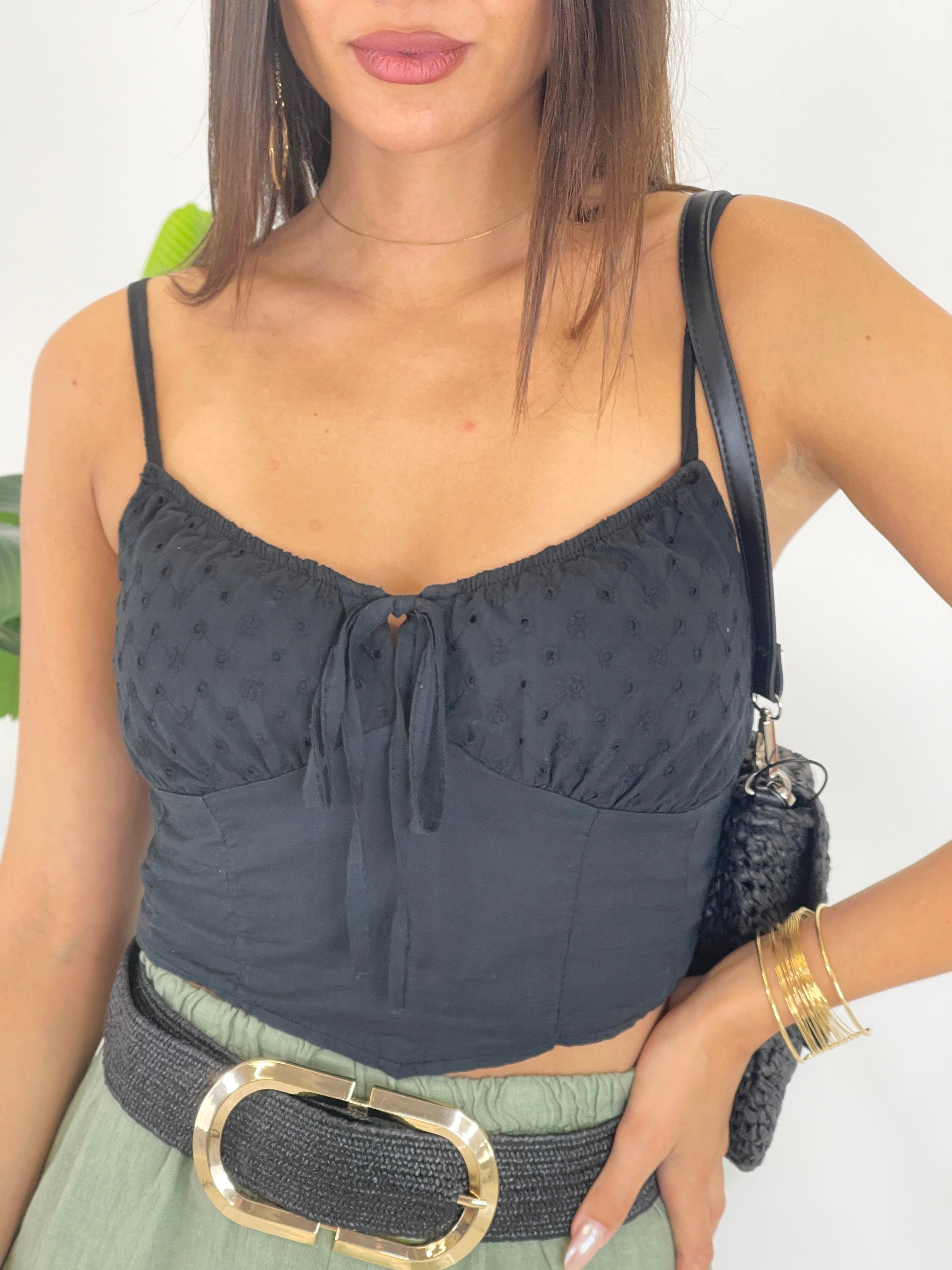 Cinturón rafia hebilla grande