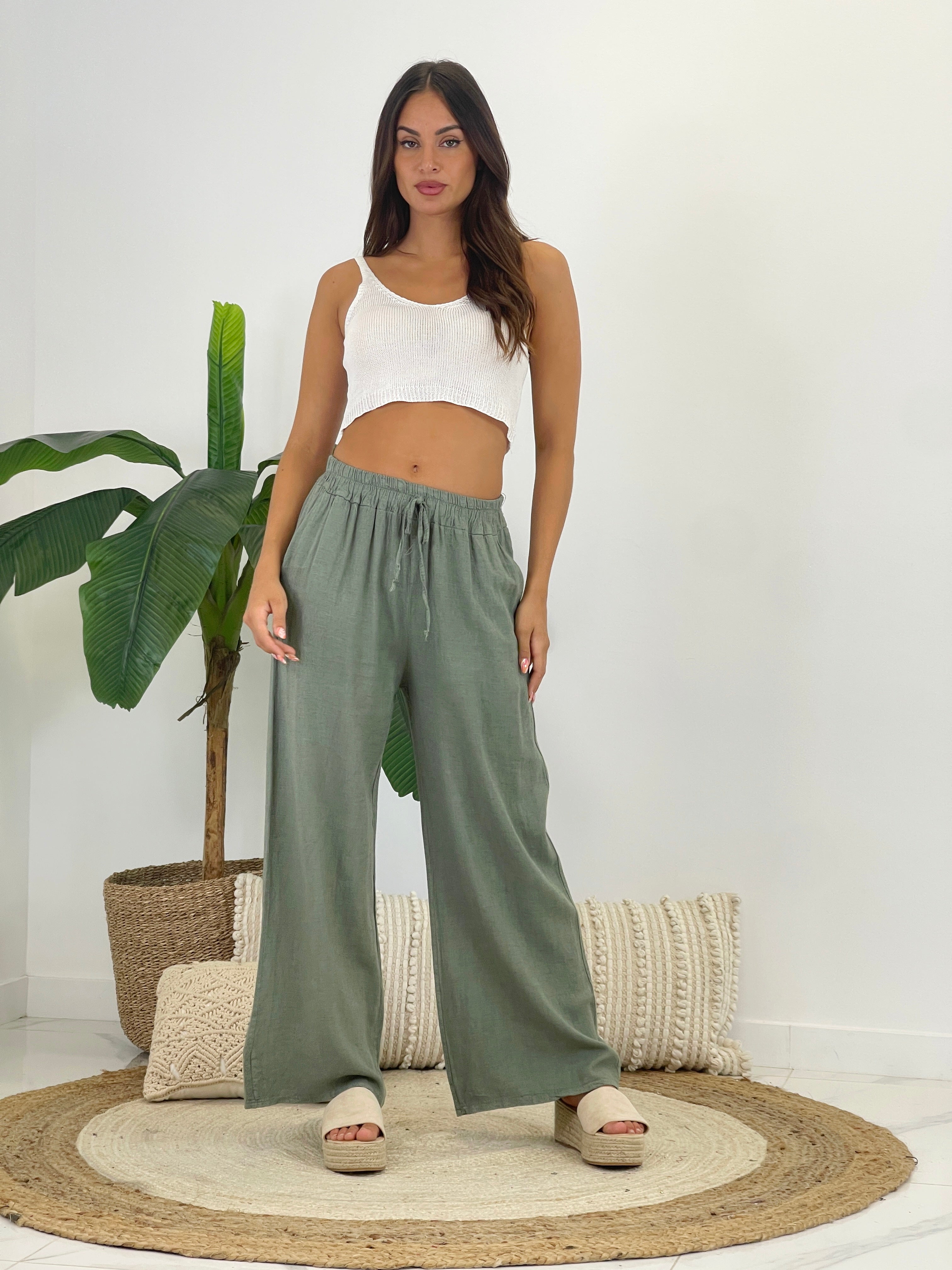 Crop top punto Palma