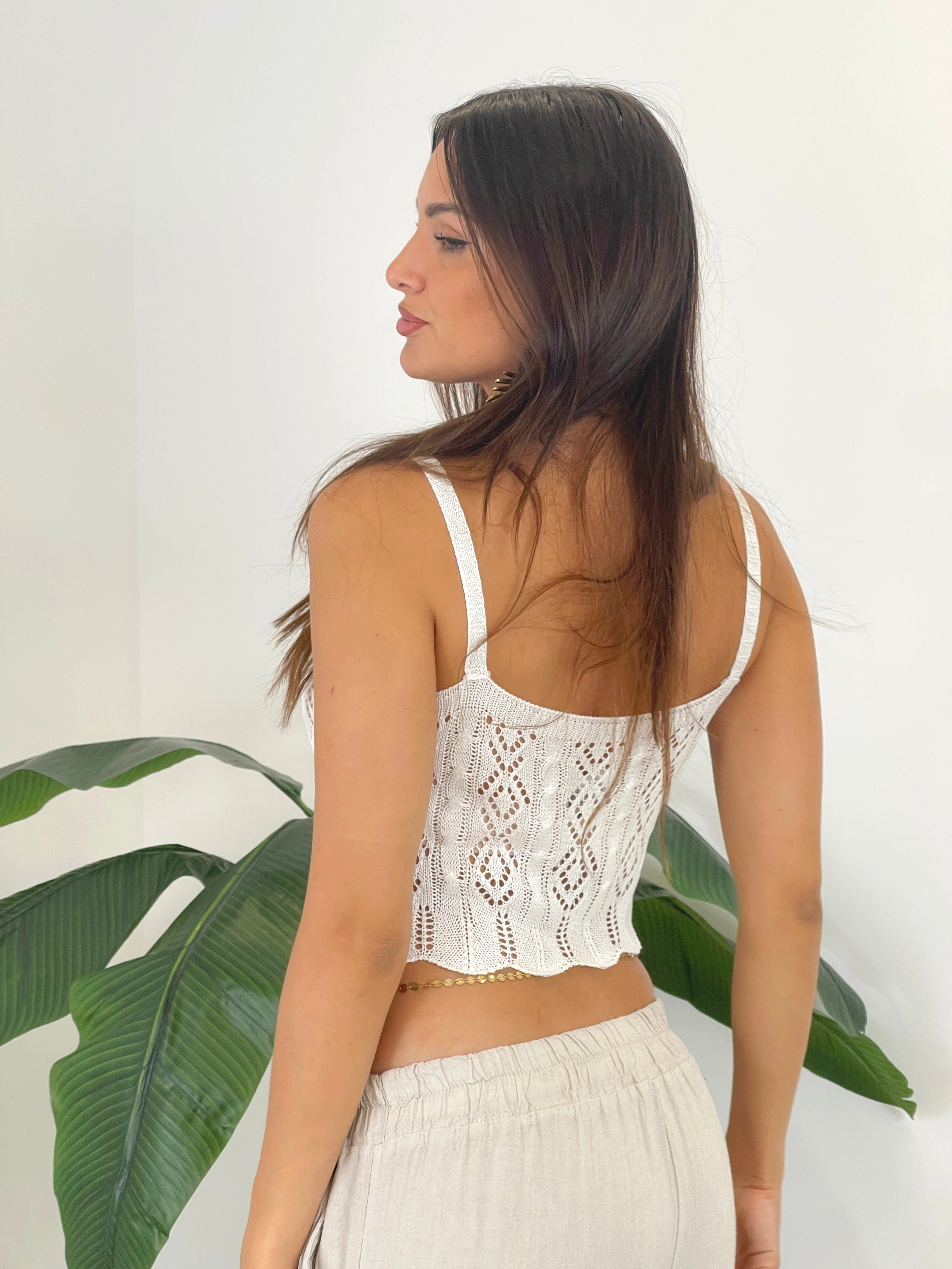 Top trenzado Formentera