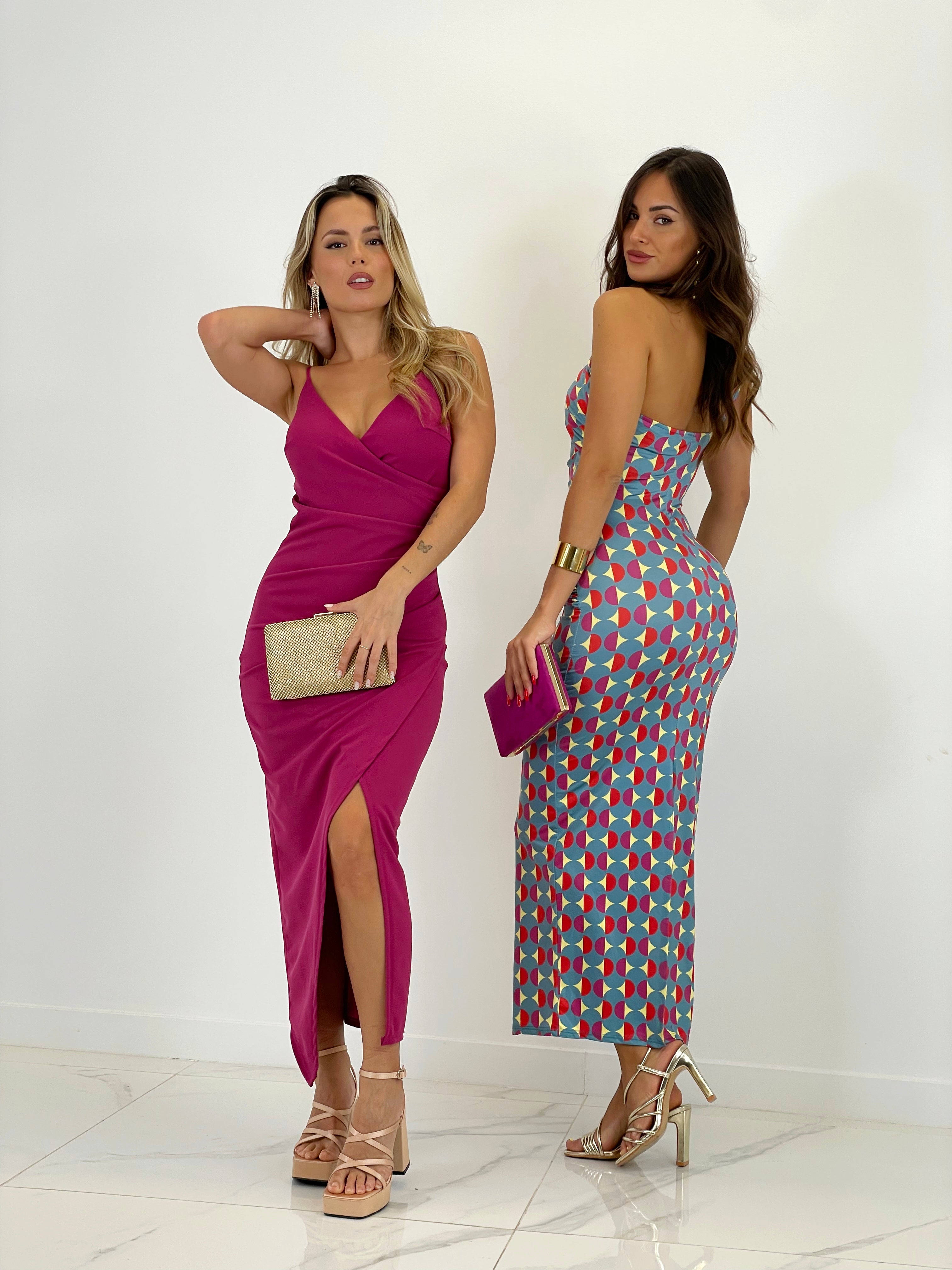 Vestido estampado Aurora