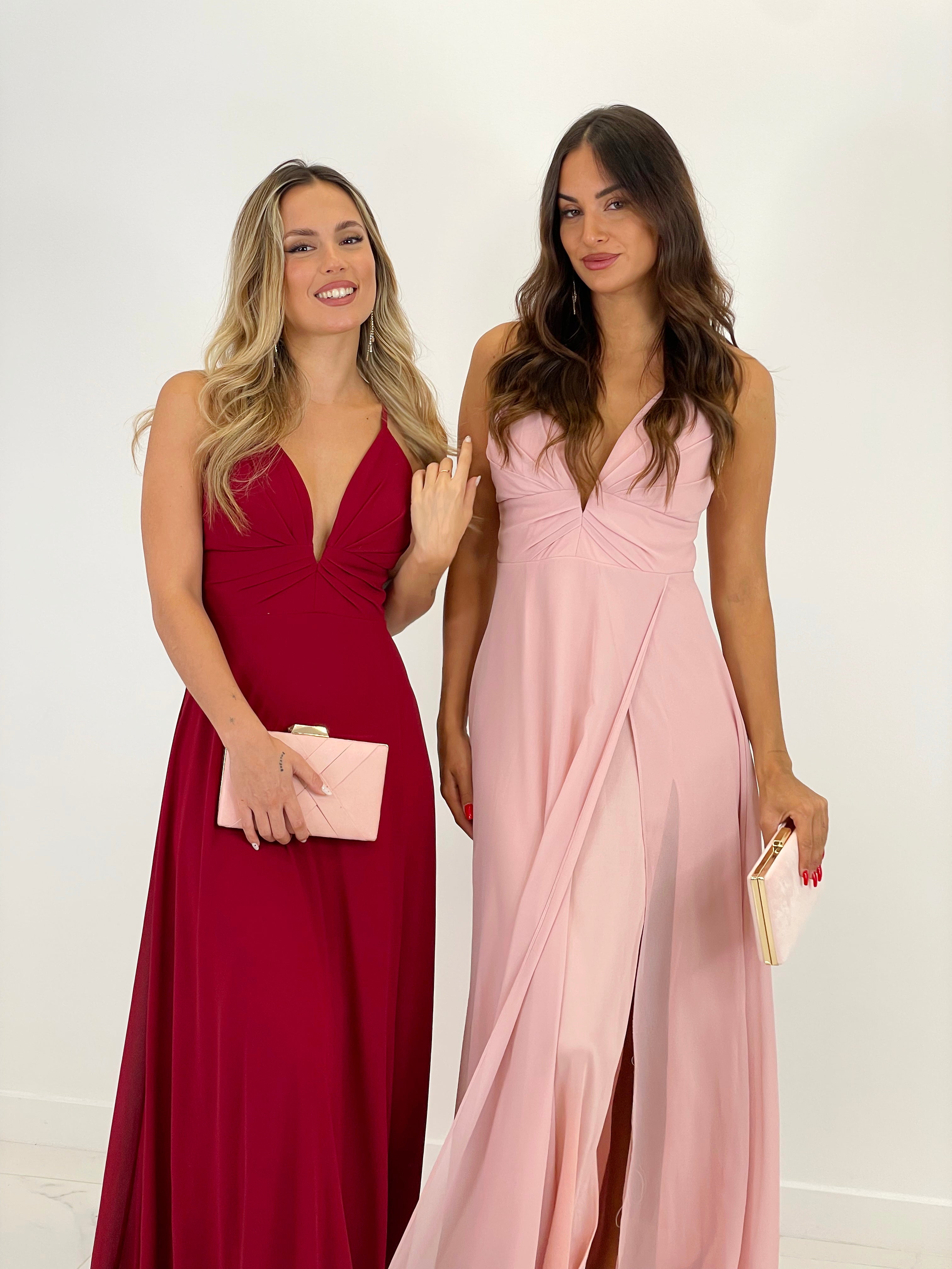 Vestido ceremonia Escote V - Zebra&Maduixa®