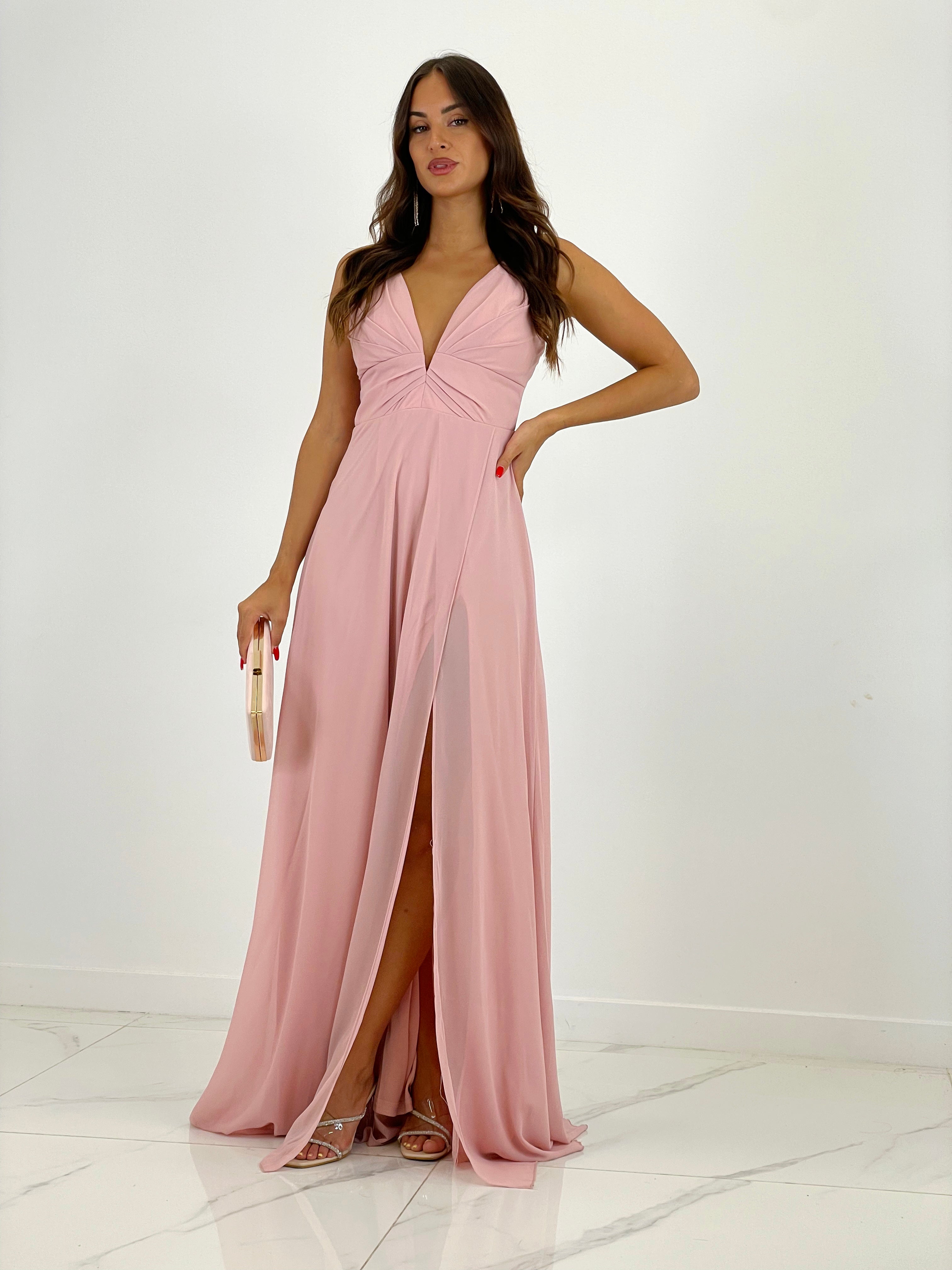 Vestido ceremonia Escote V - Zebra&Maduixa®