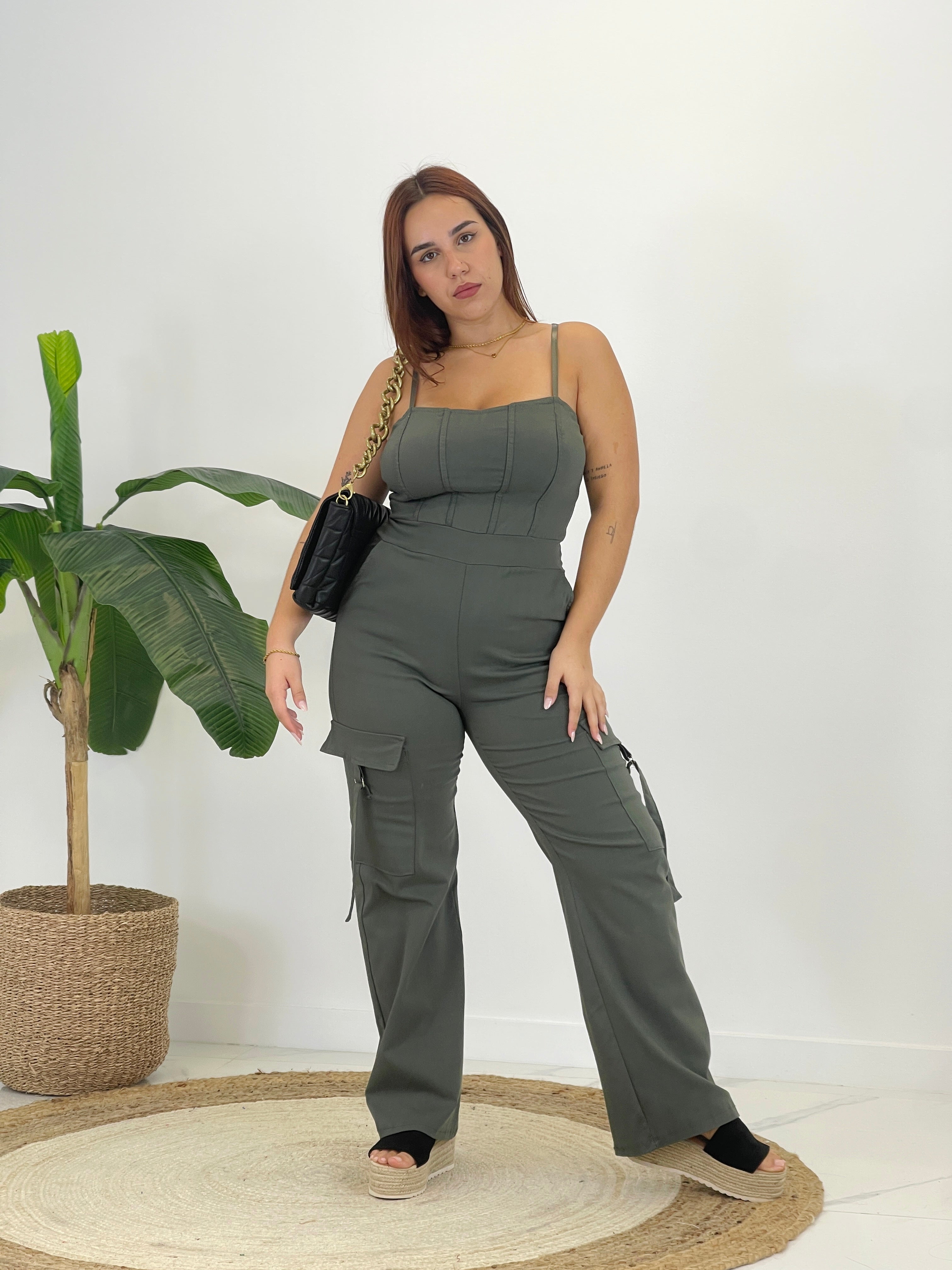 Mono corset cargo Janis