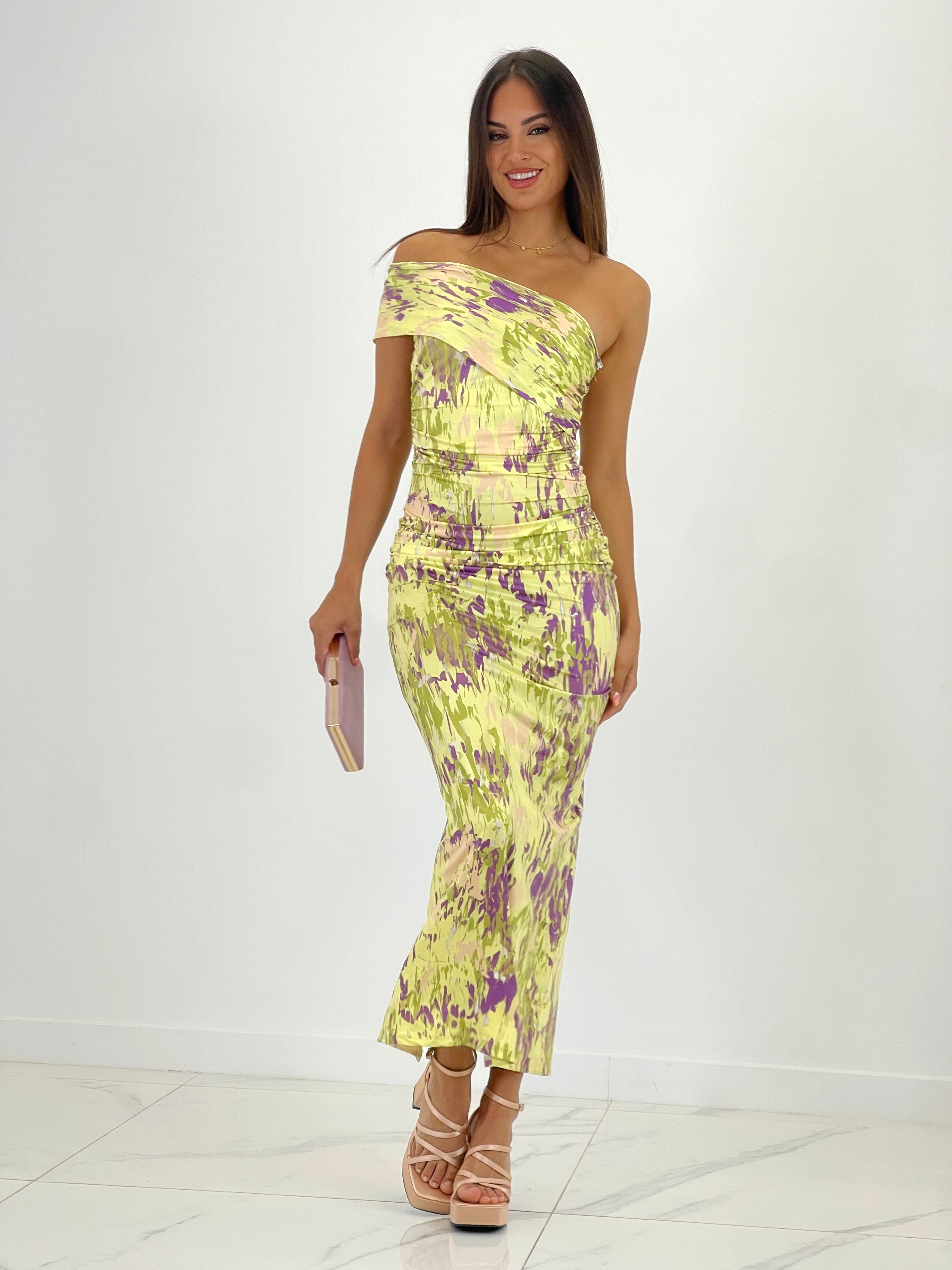 Vestido estampado Amaya