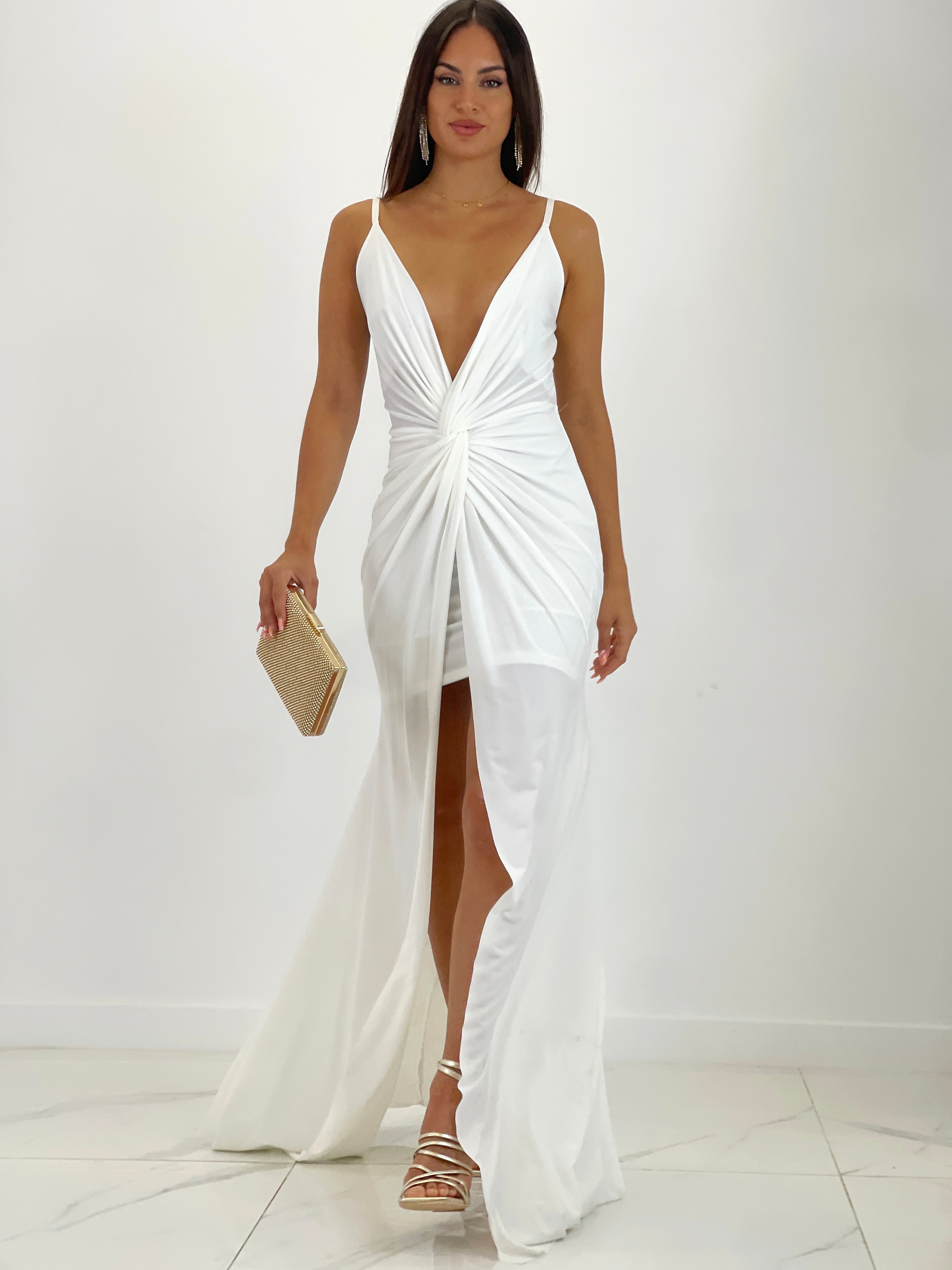 Vestido tirantes nudo Raquel