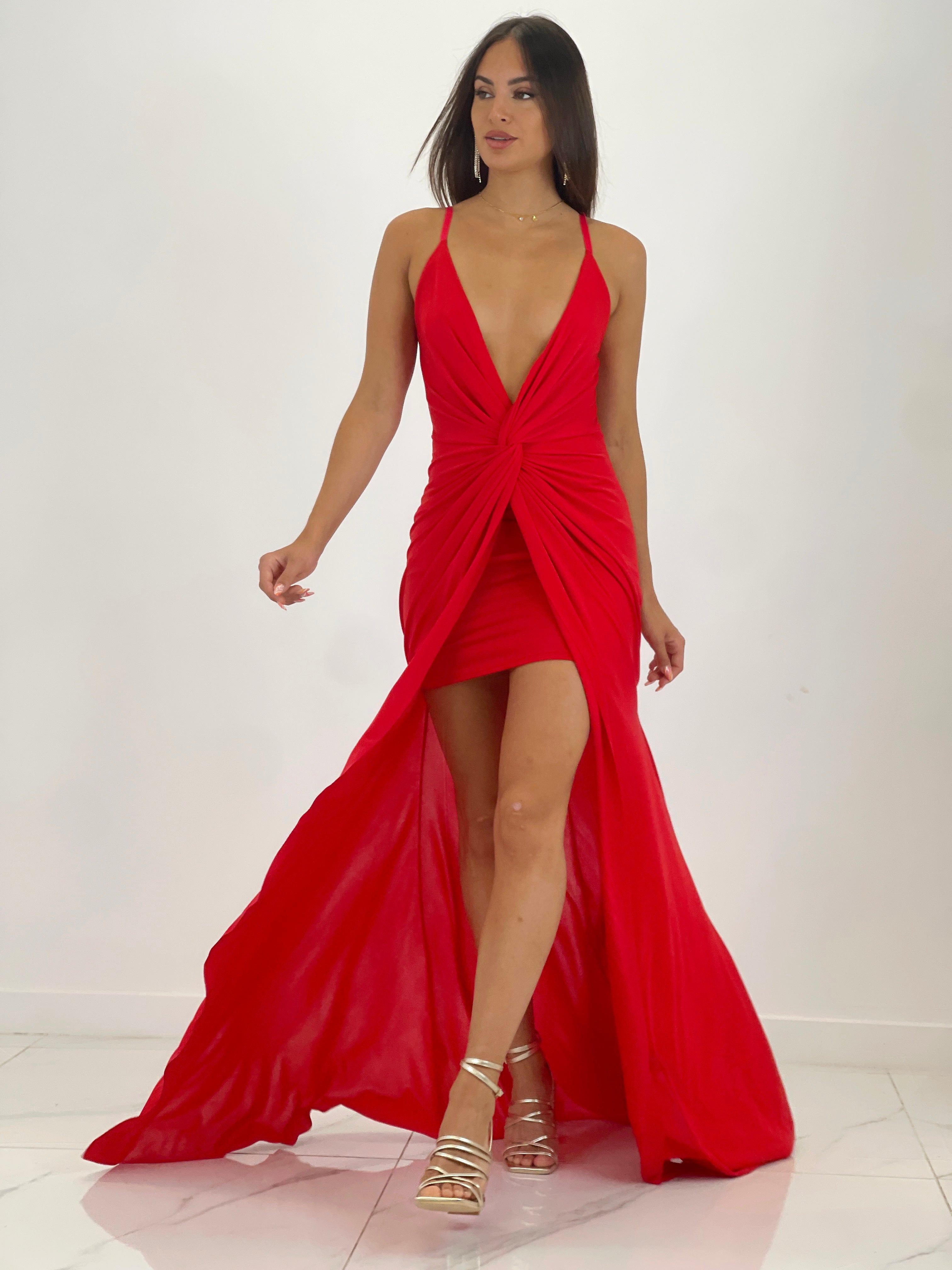 Vestido tirantes nudo Raquel