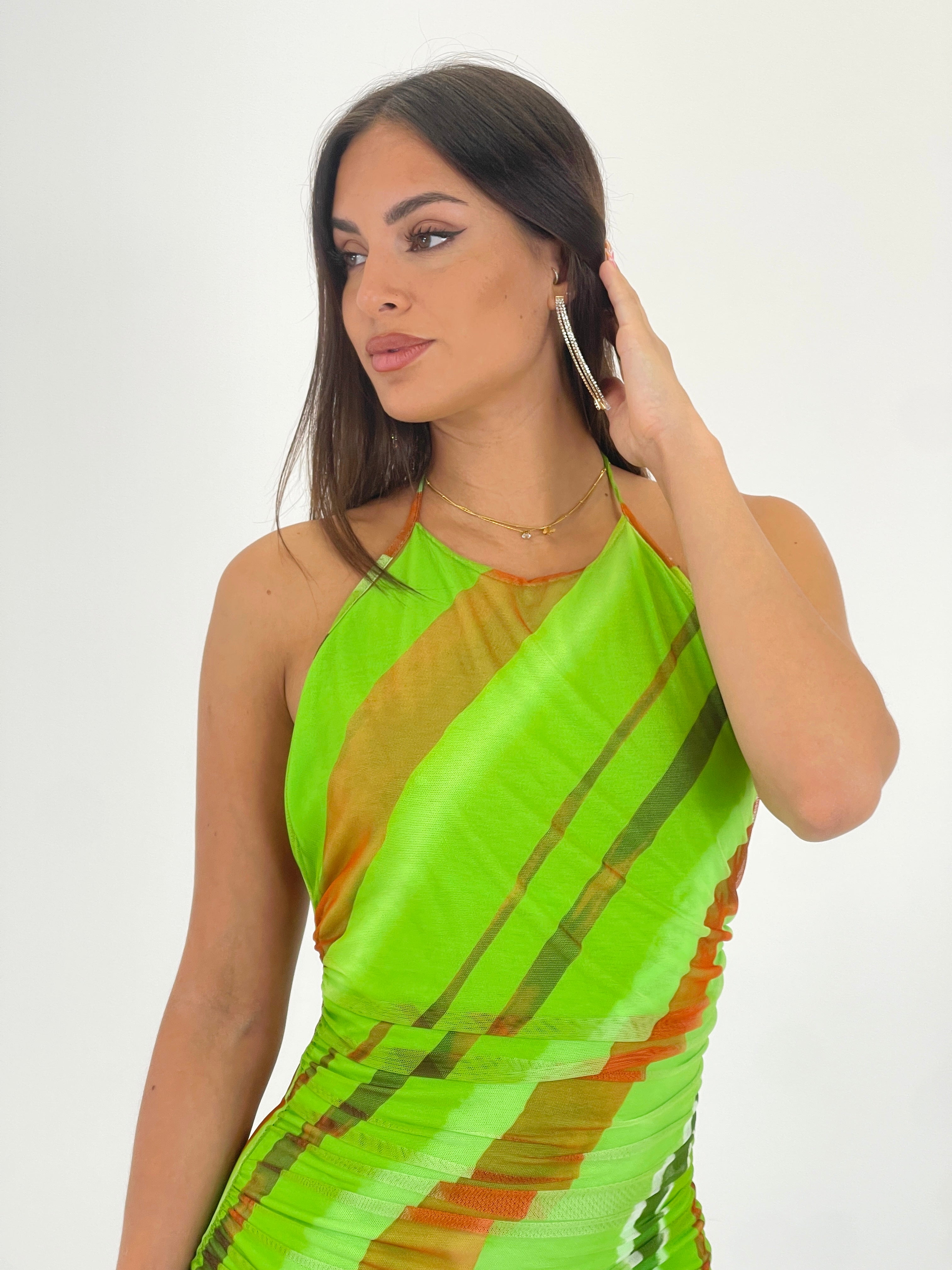 Vestido halter Verona