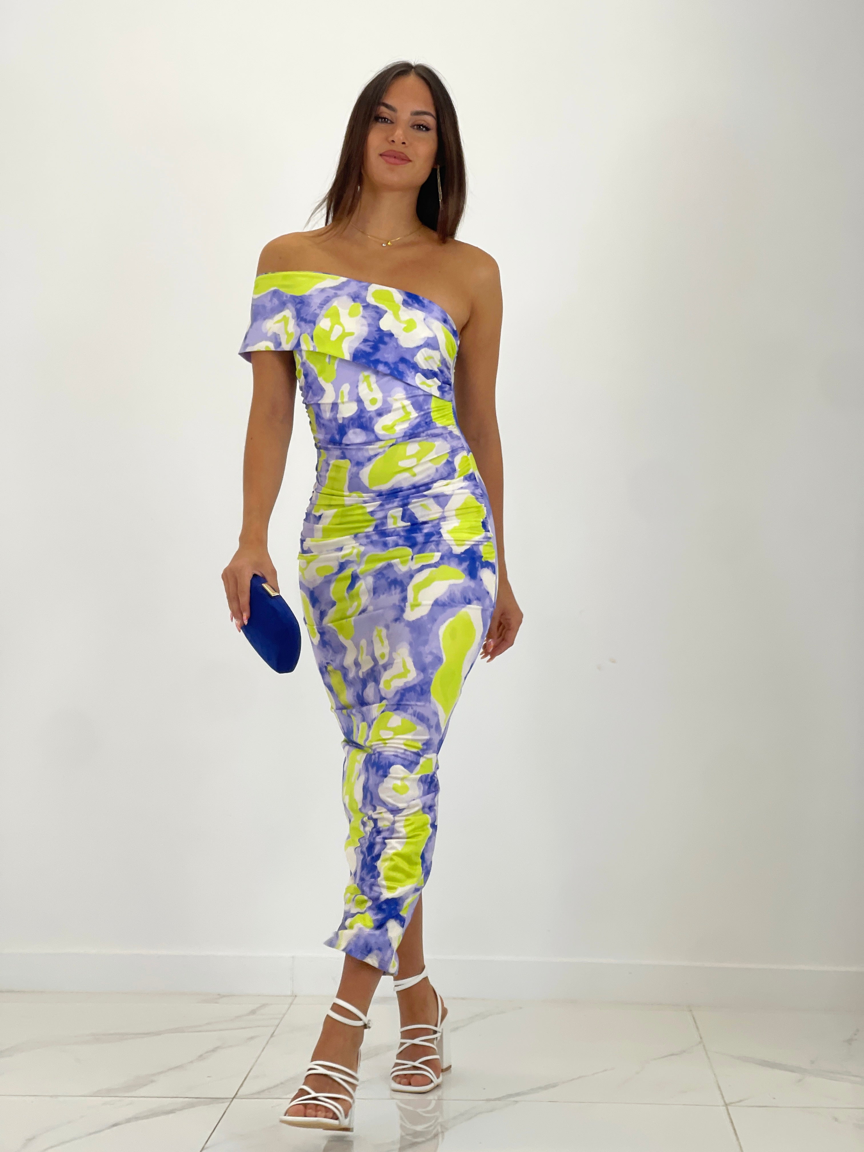 Vestido estampado Amaya