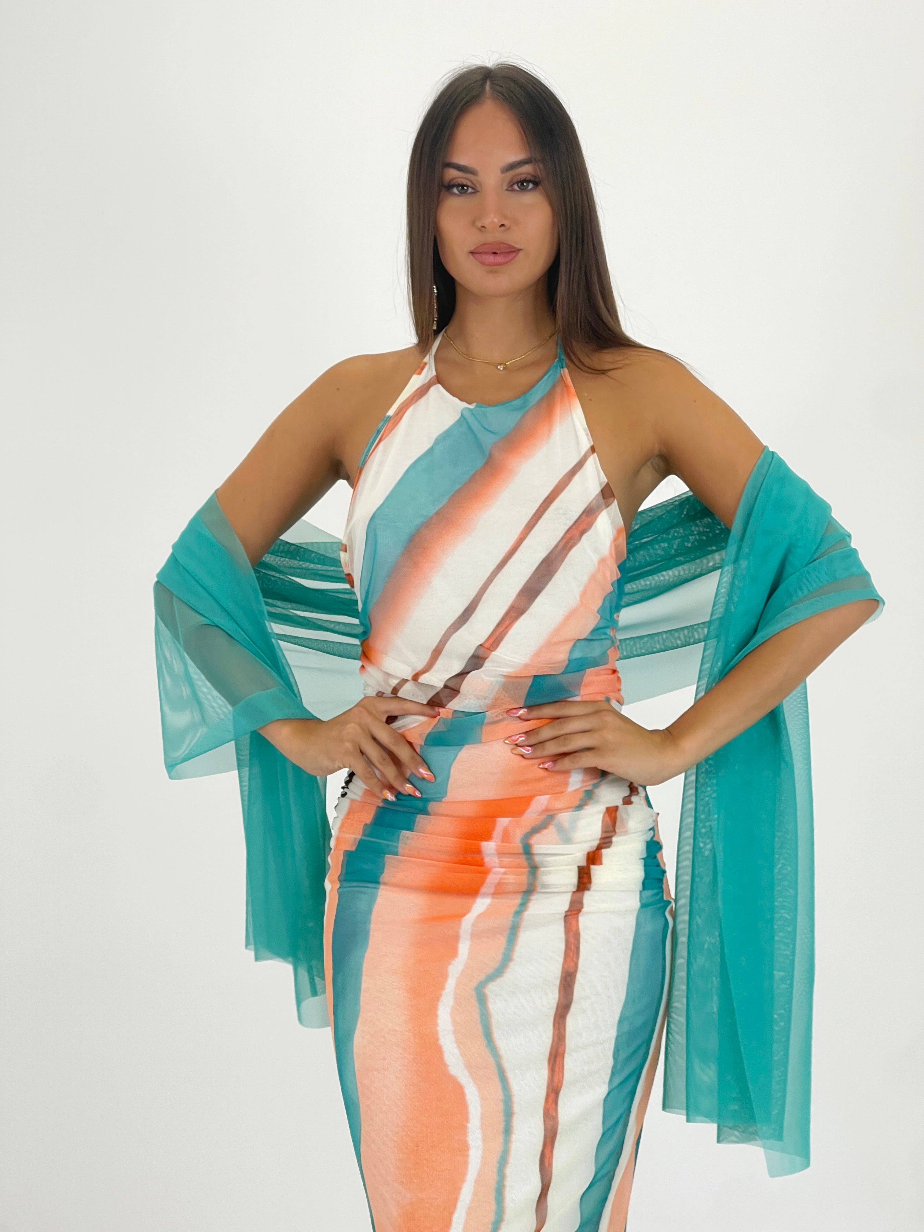 Vestido halter Verona