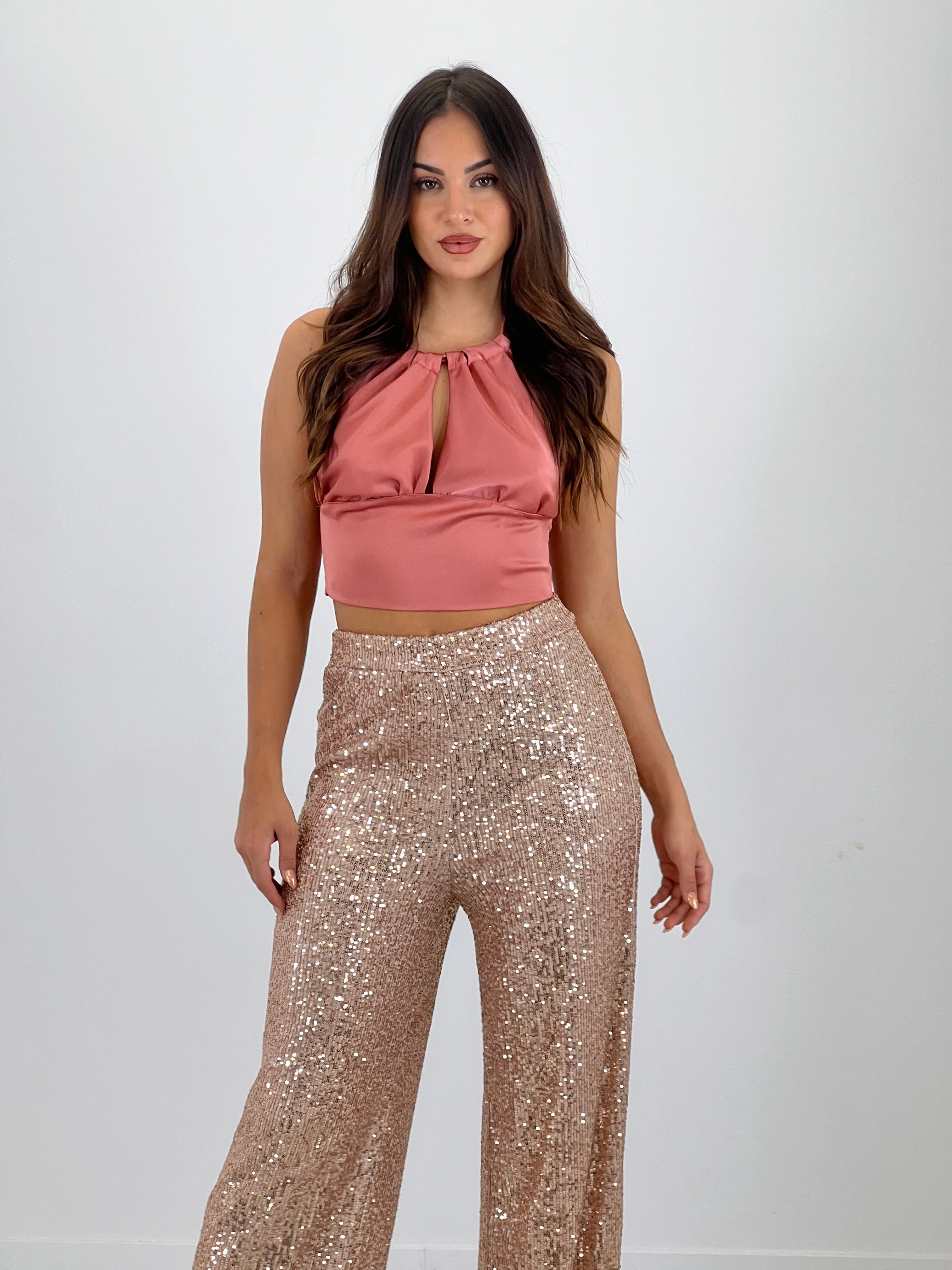 Top halter satén - Zebra&Maduixa®