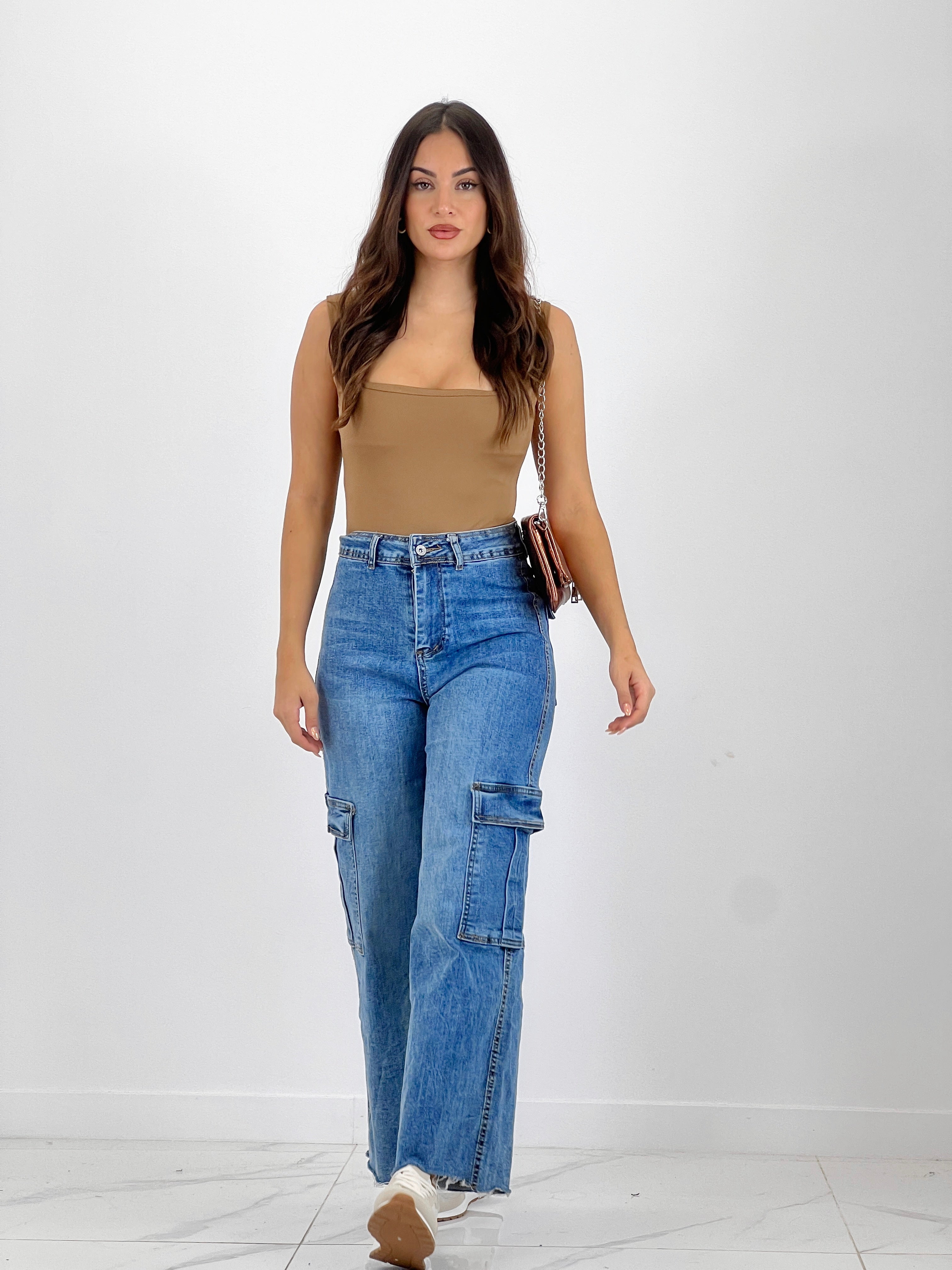 Bolso metalizado cadenas