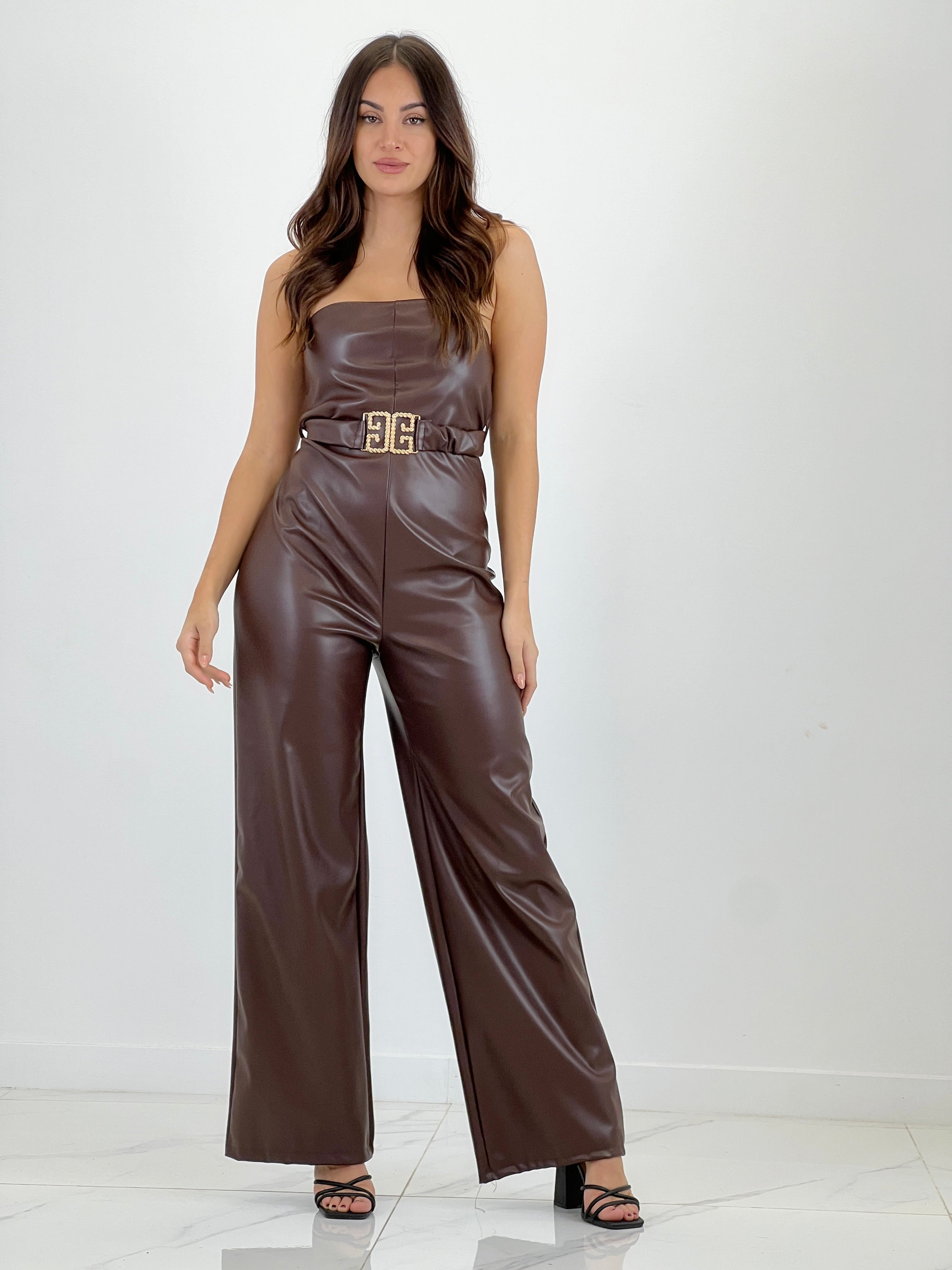 Mono effetto pelle Chicago