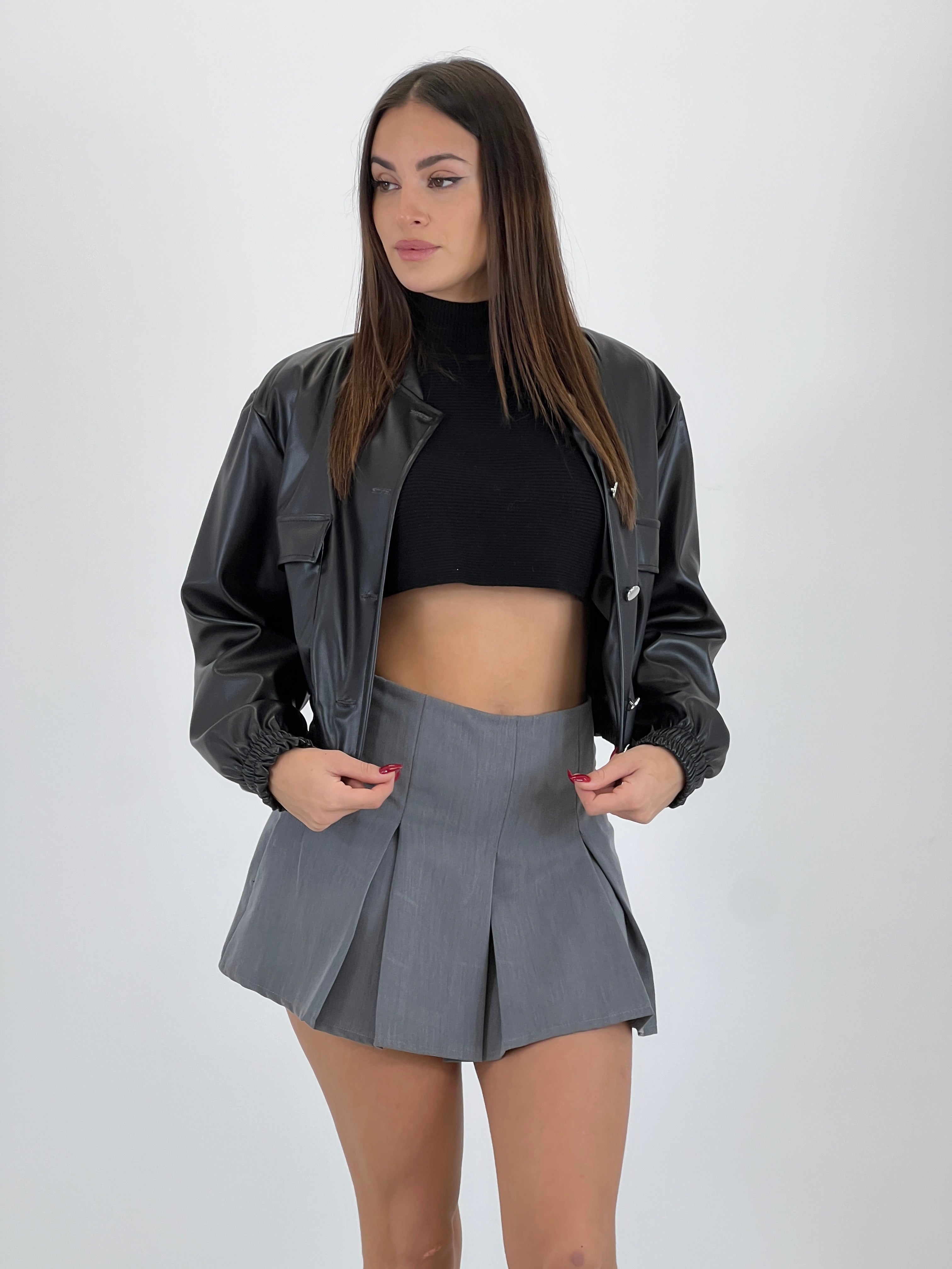 Falda pantalón tablas