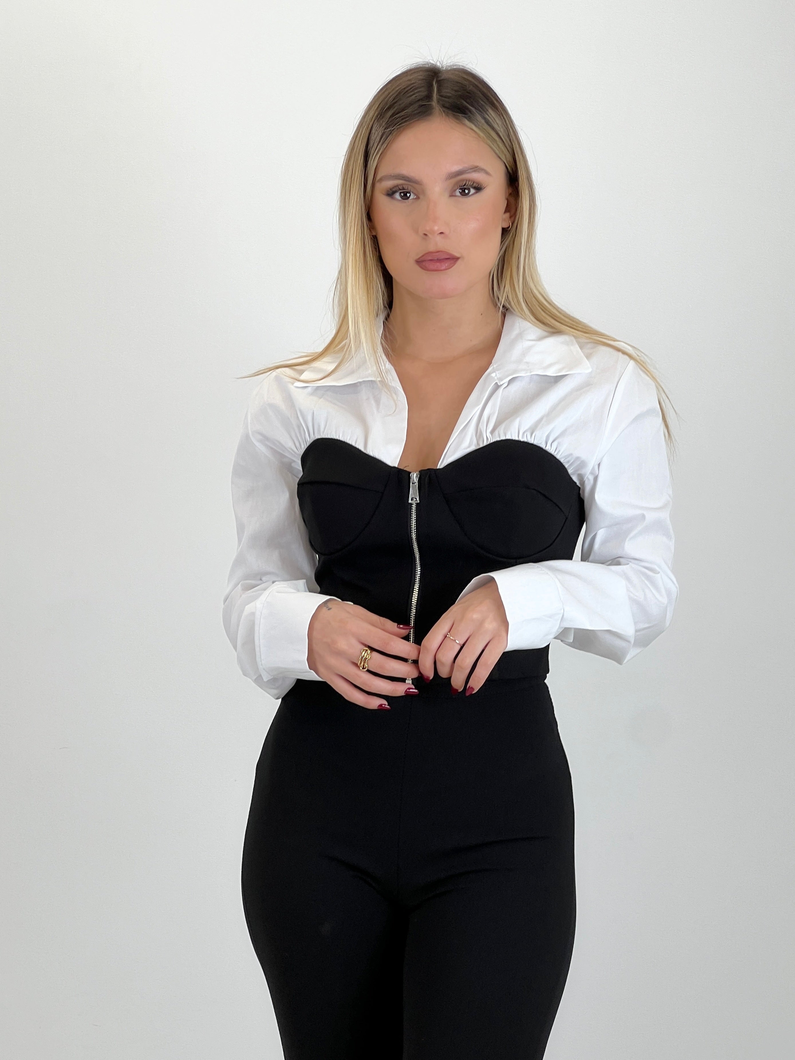 Corset shirt