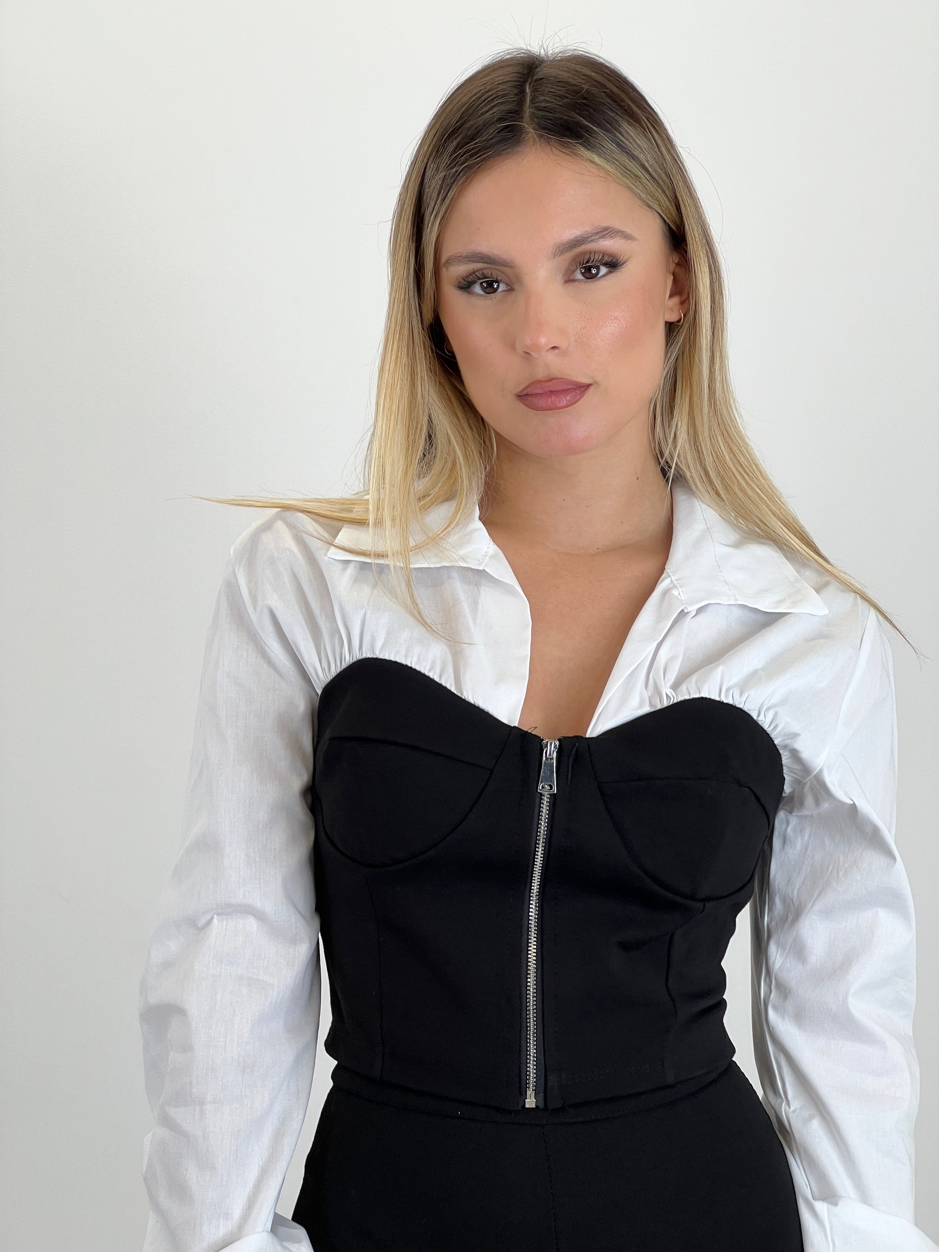 Corset shirt