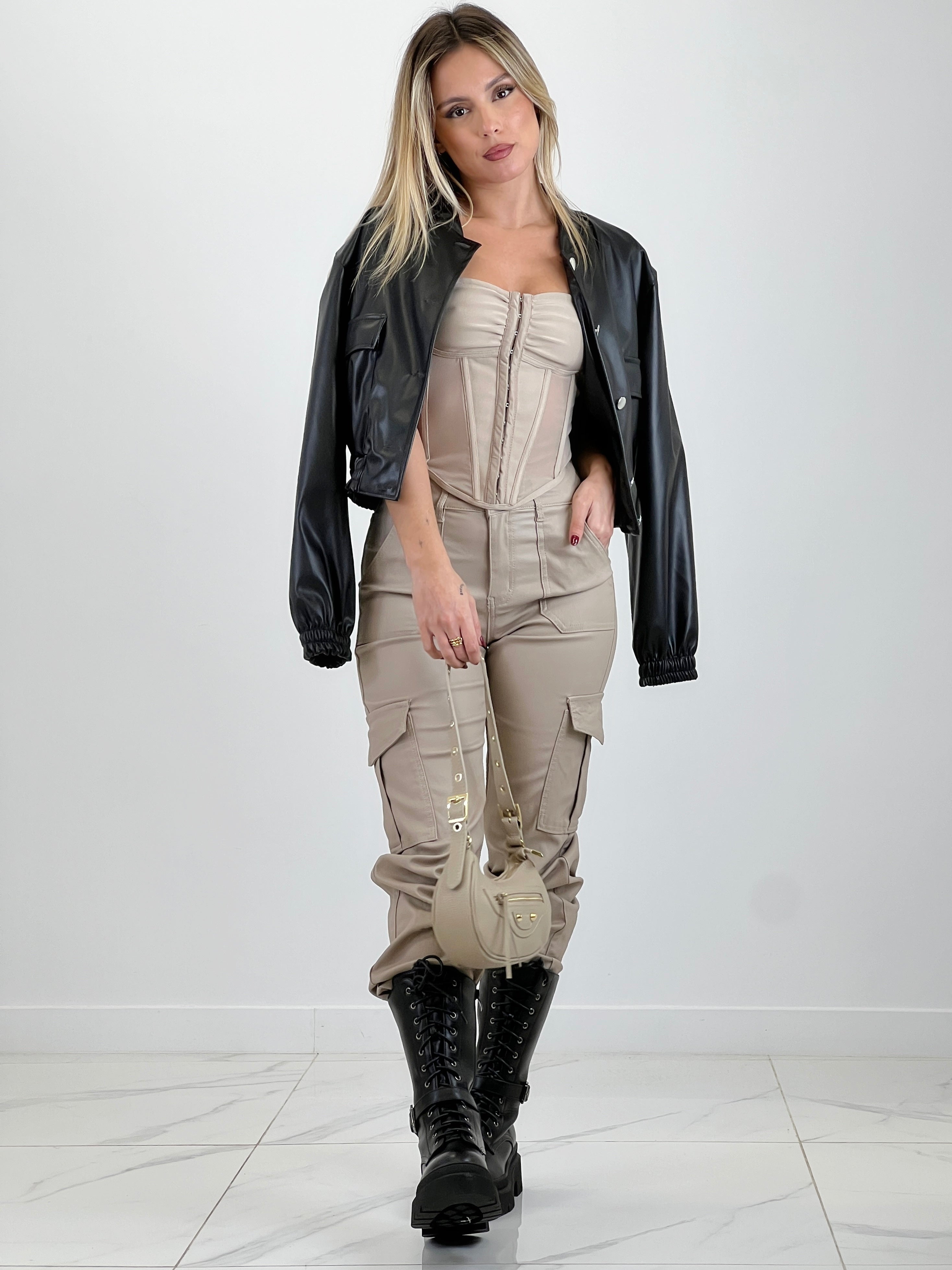 Corsé tirantes transparencia