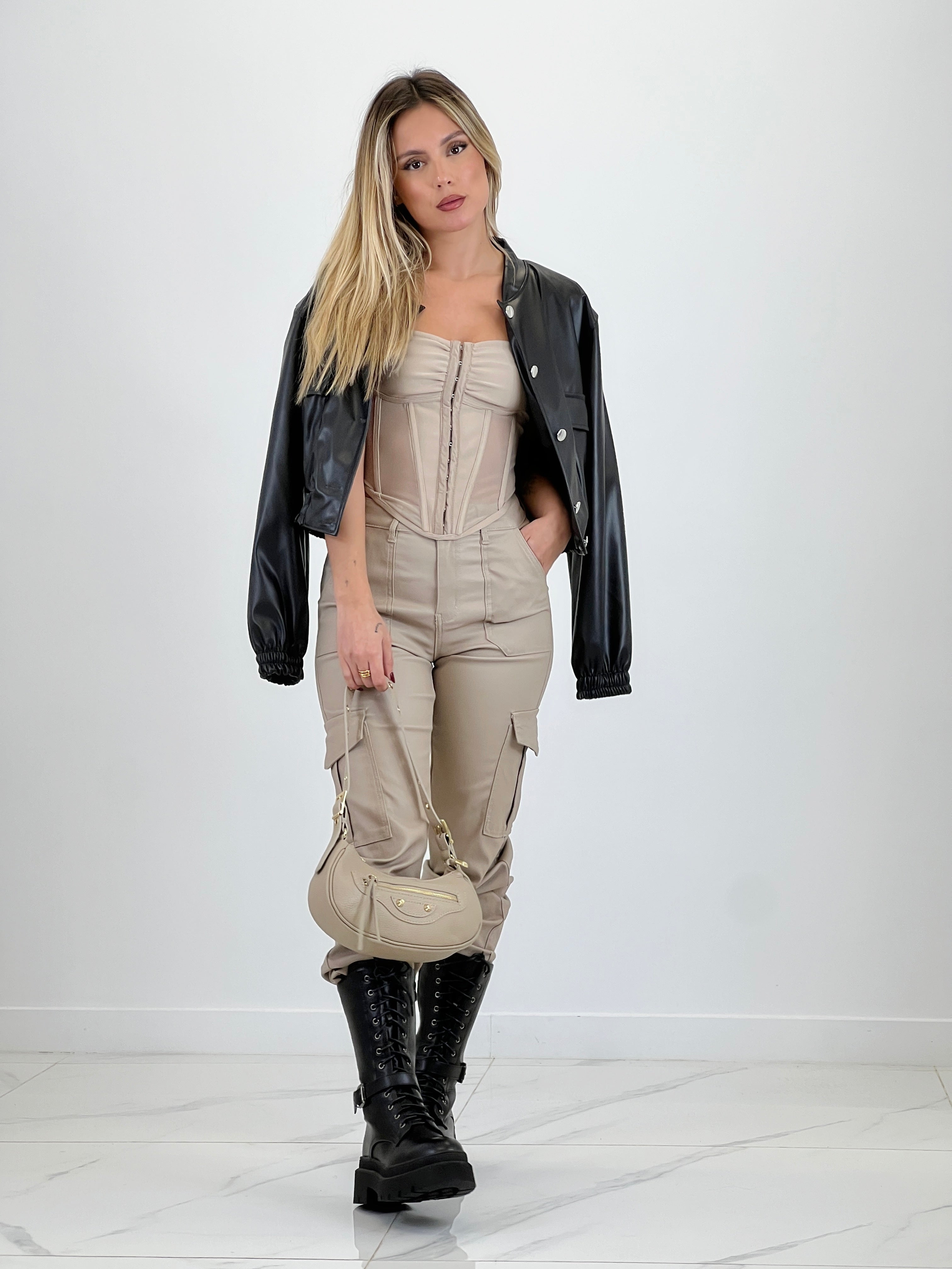 Corsé tirantes transparencia