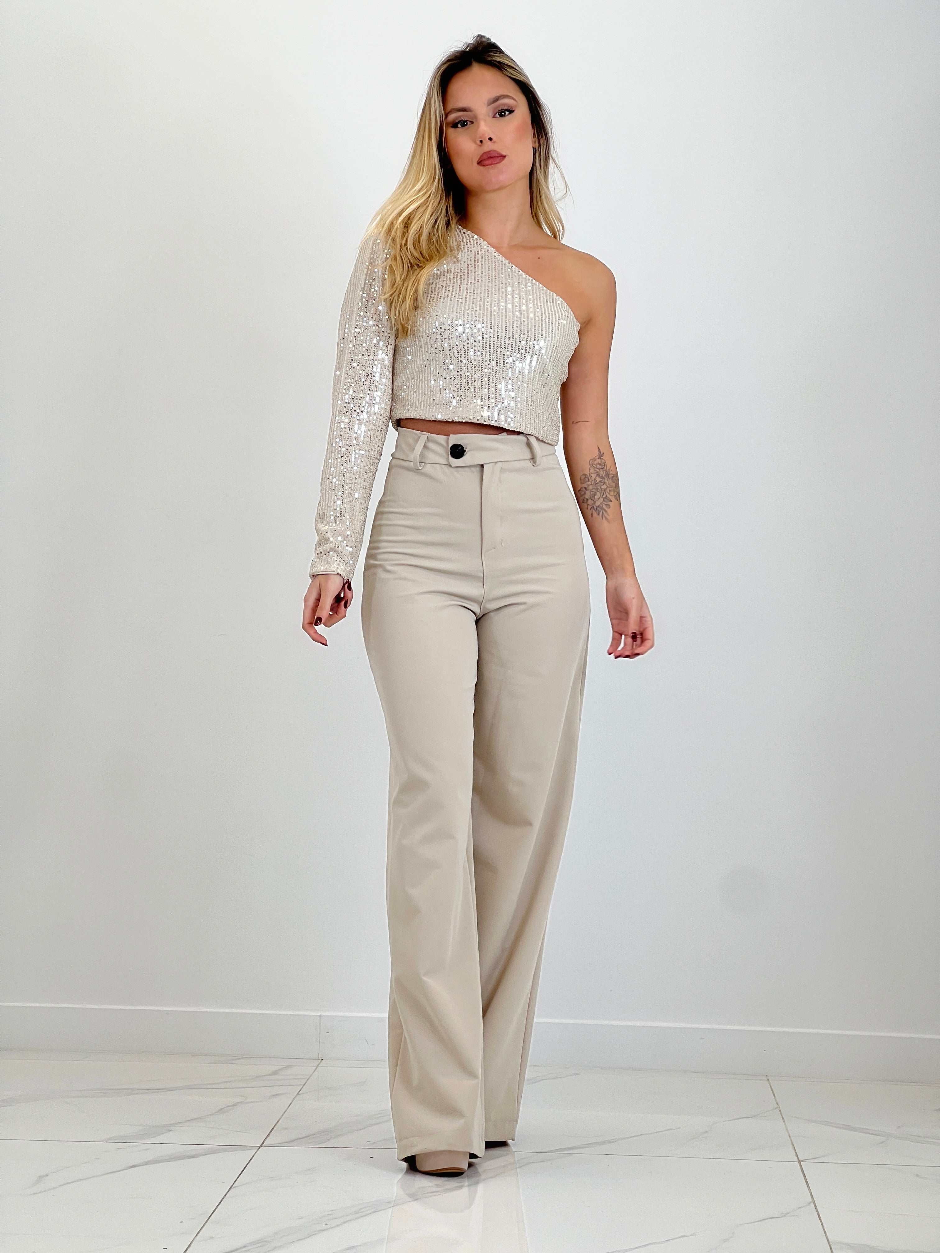 Top lentejuelas Kourtney