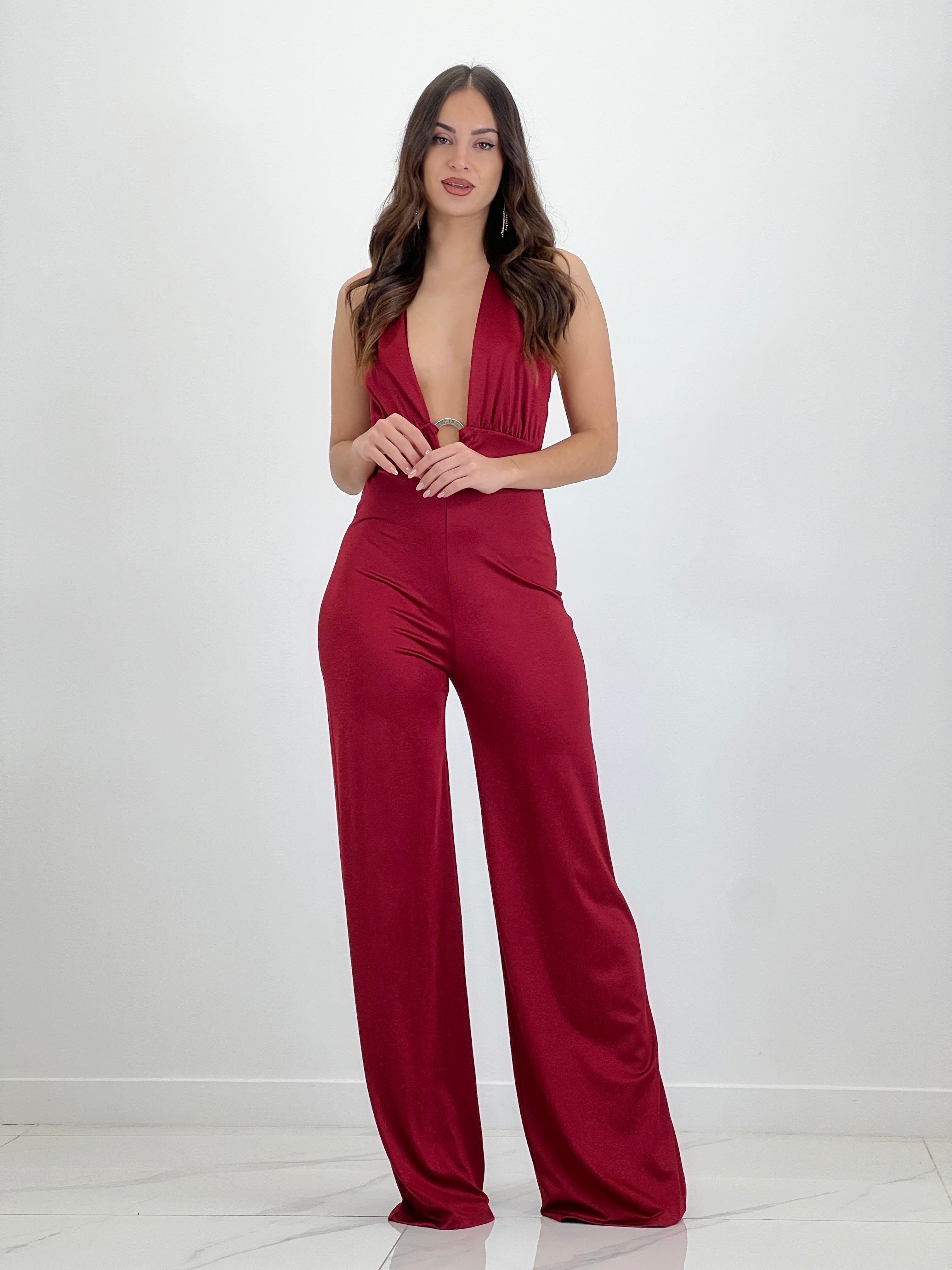 Halter mono em licra Seattle