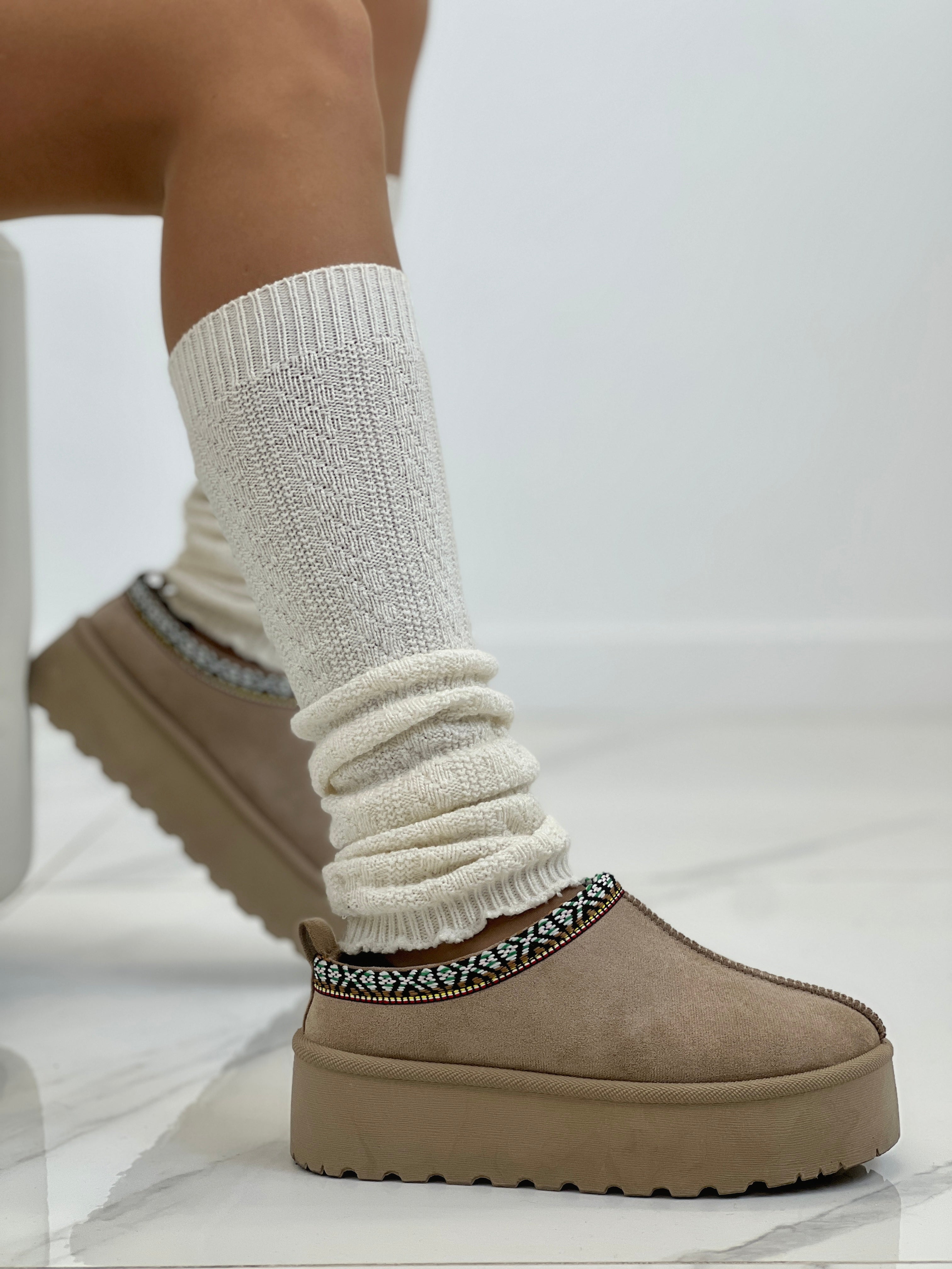 Zueco plataforma pelo