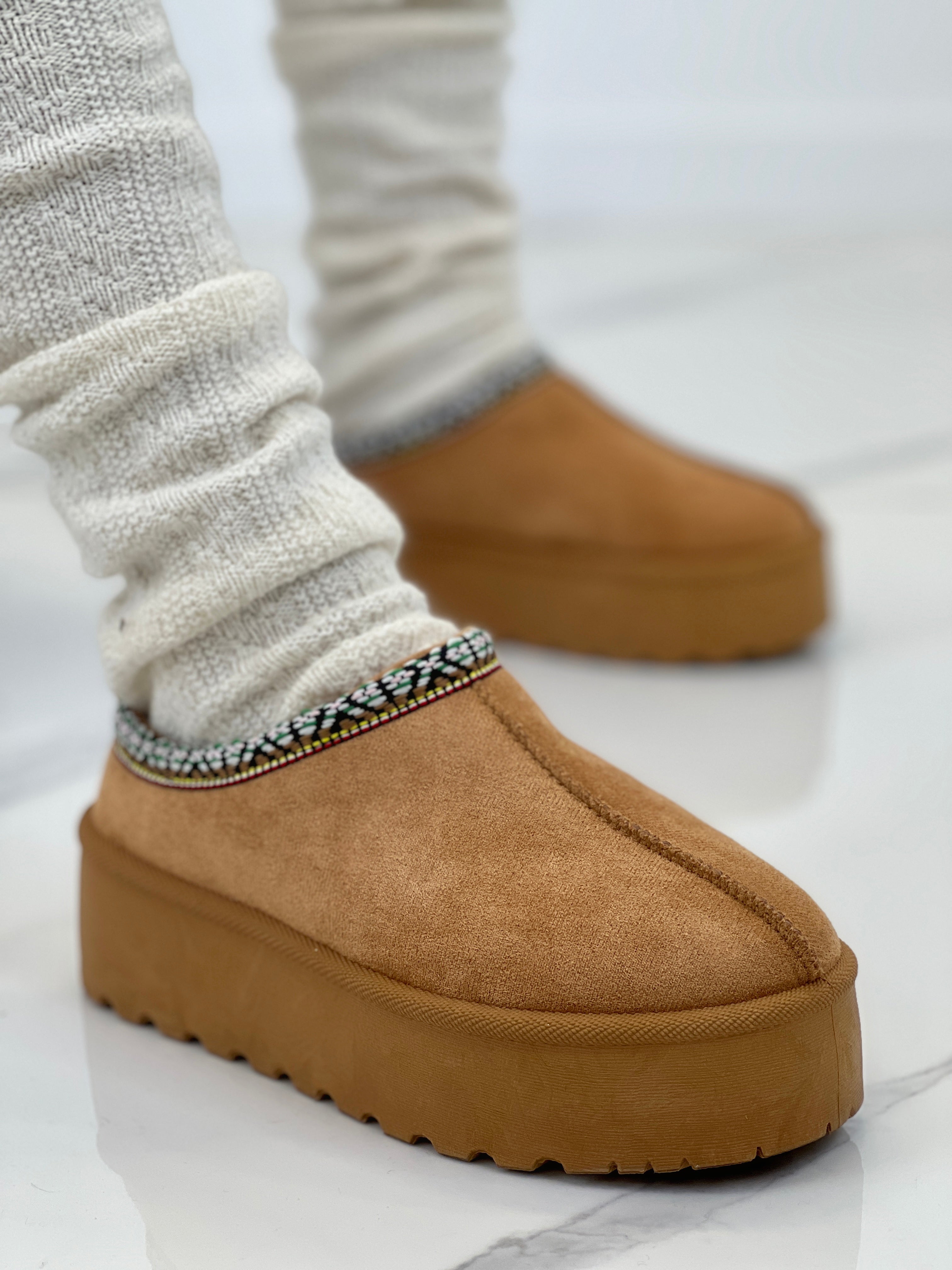 Zueco plataforma pelo