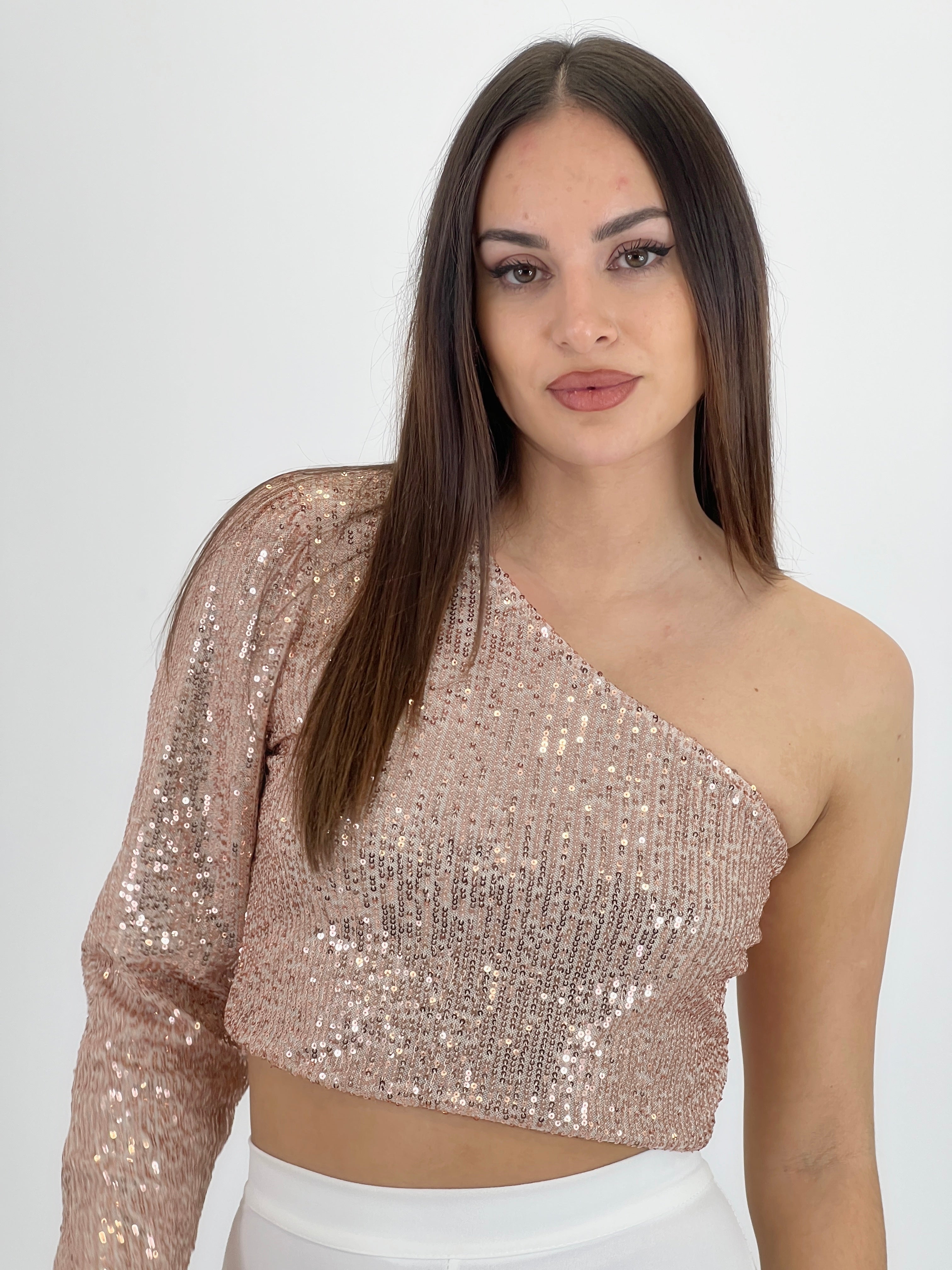 Top lentejuelas Kourtney