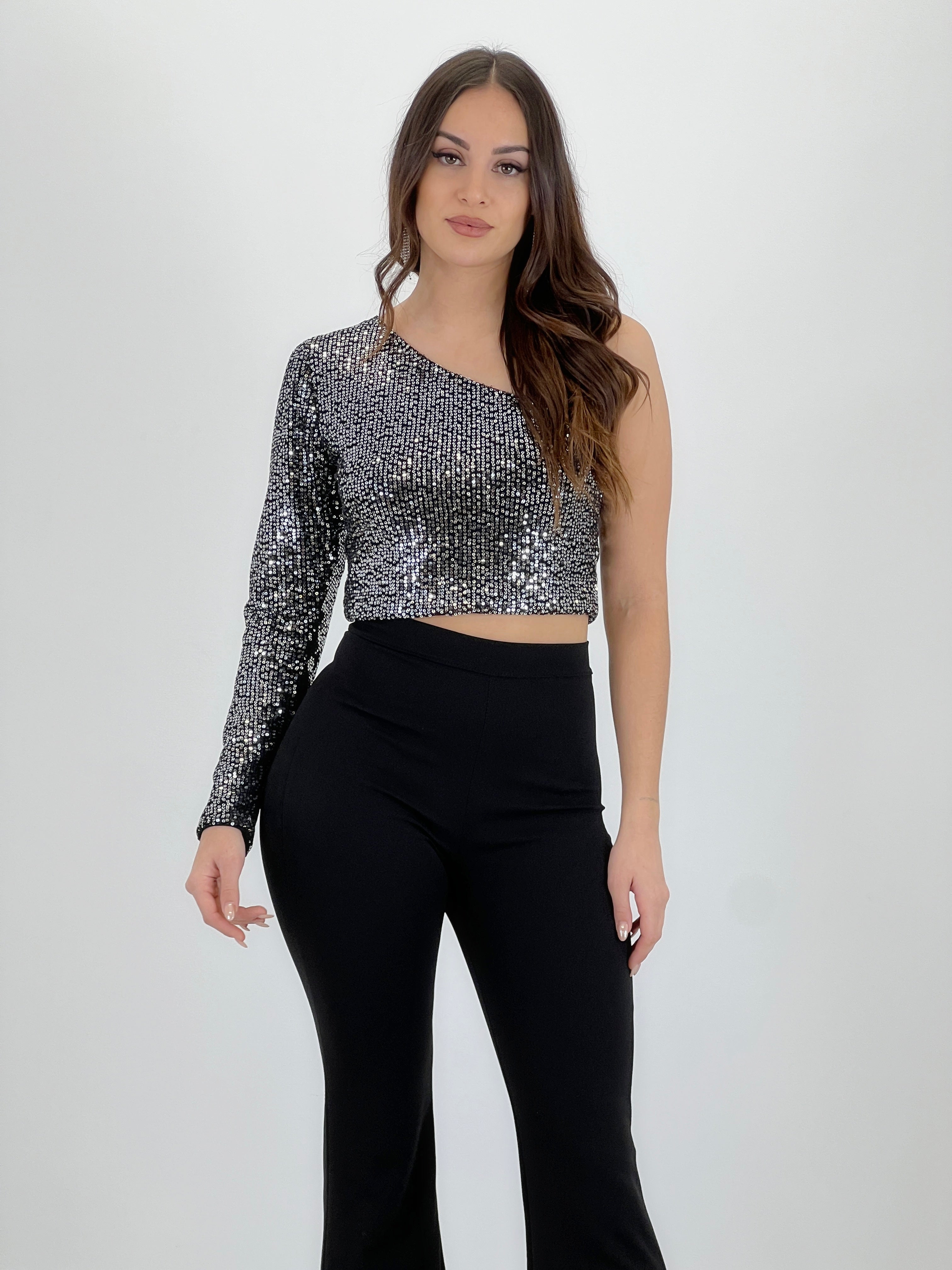 Top lentejuelas Kourtney