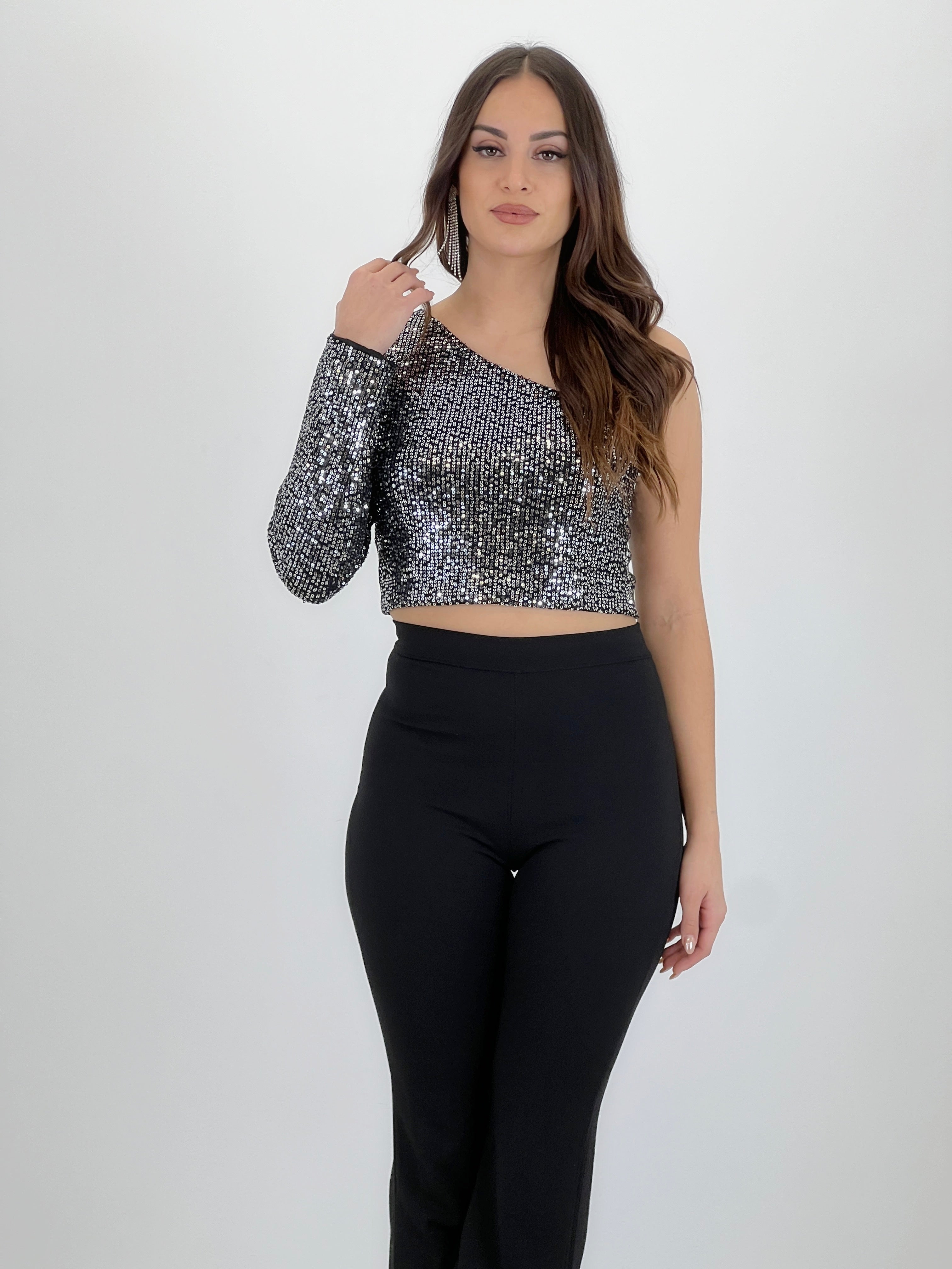 Top lentejuelas Kourtney