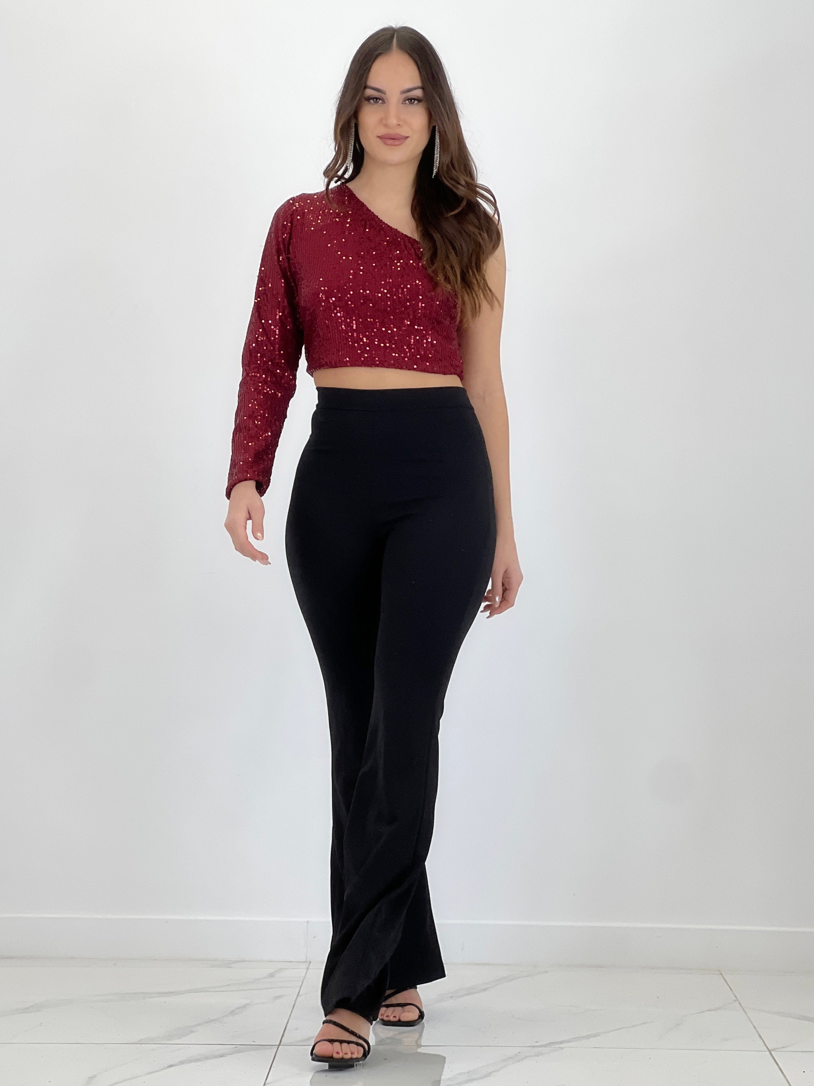 Top lentejuelas Kourtney