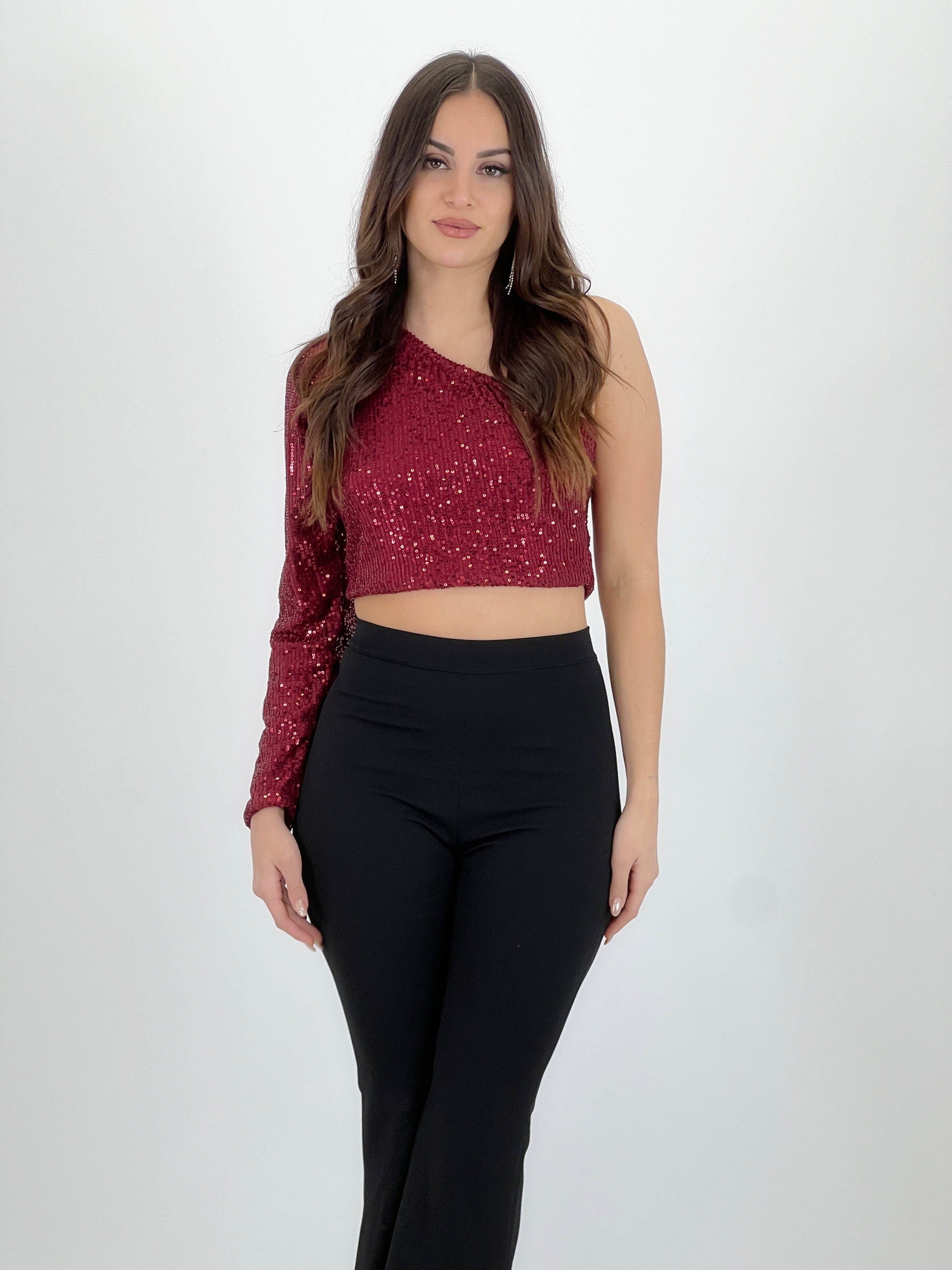 Top lentejuelas Kourtney