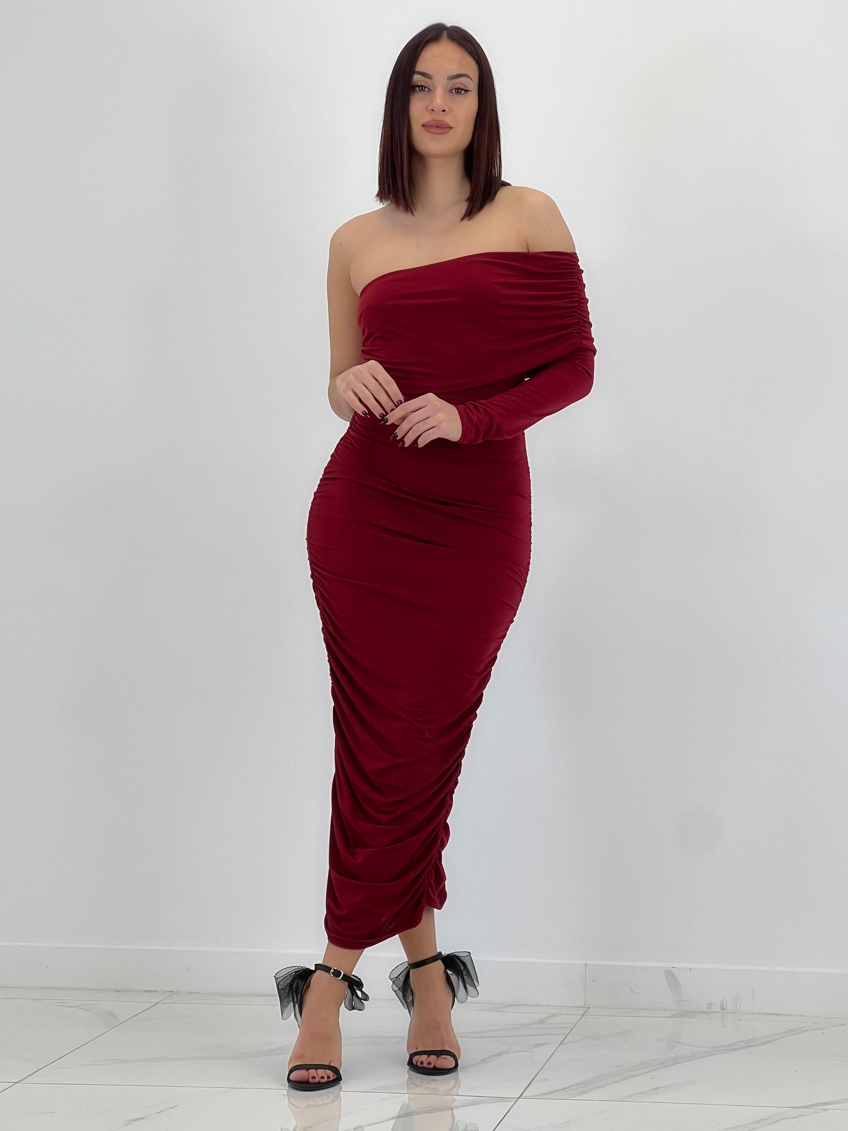 Vestido fruncido Ebele